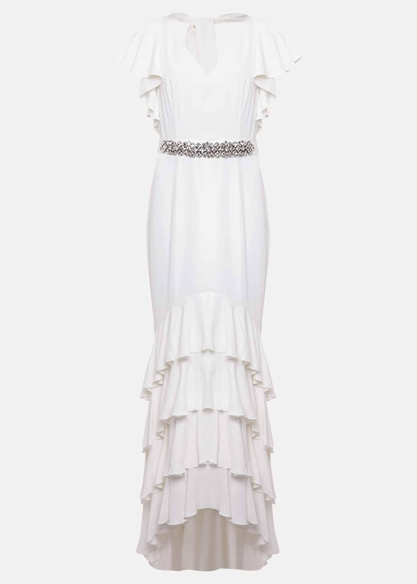 Ellery Frill Maxi Wedding Dress