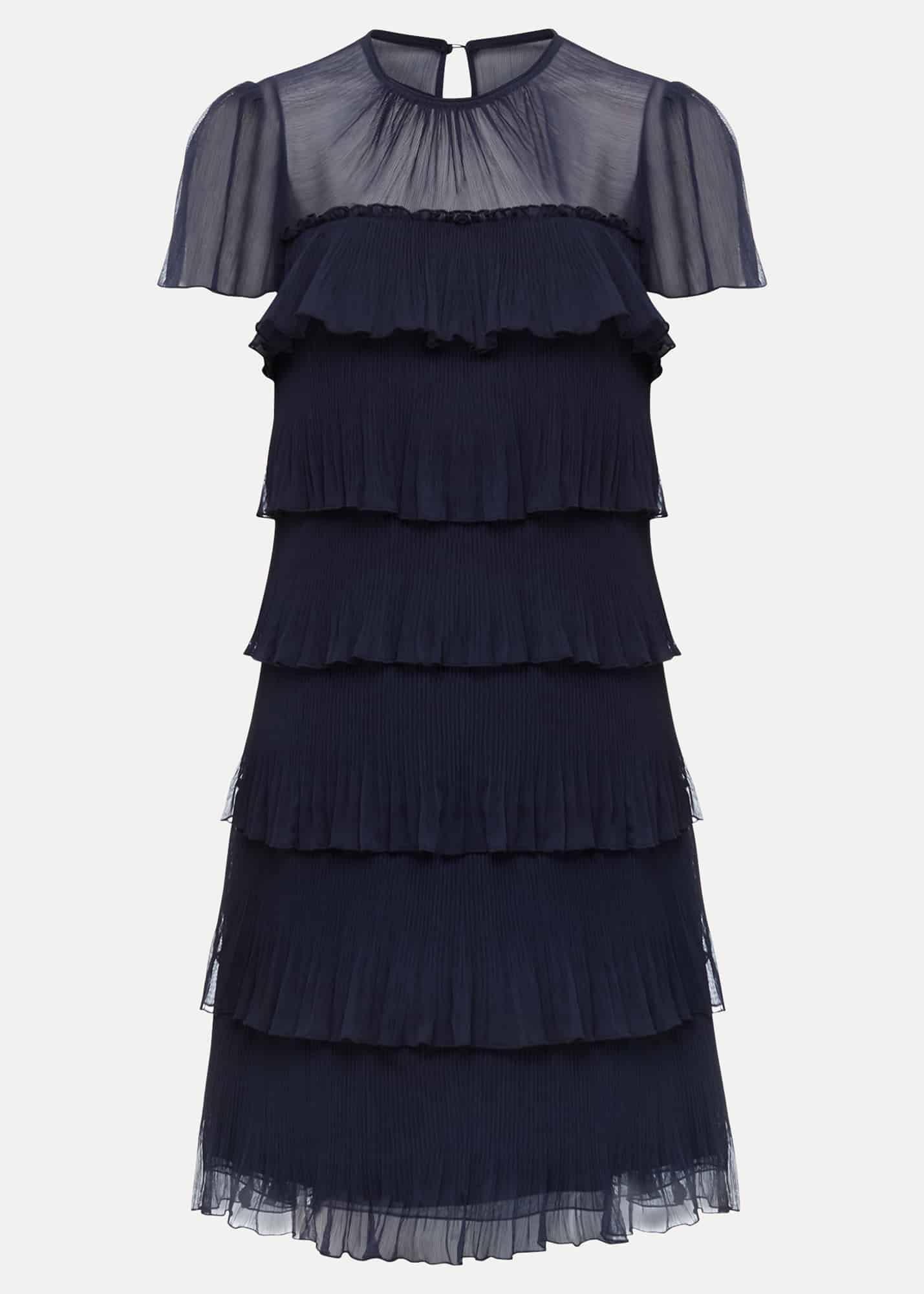 Mimi Pleated Mini Dress