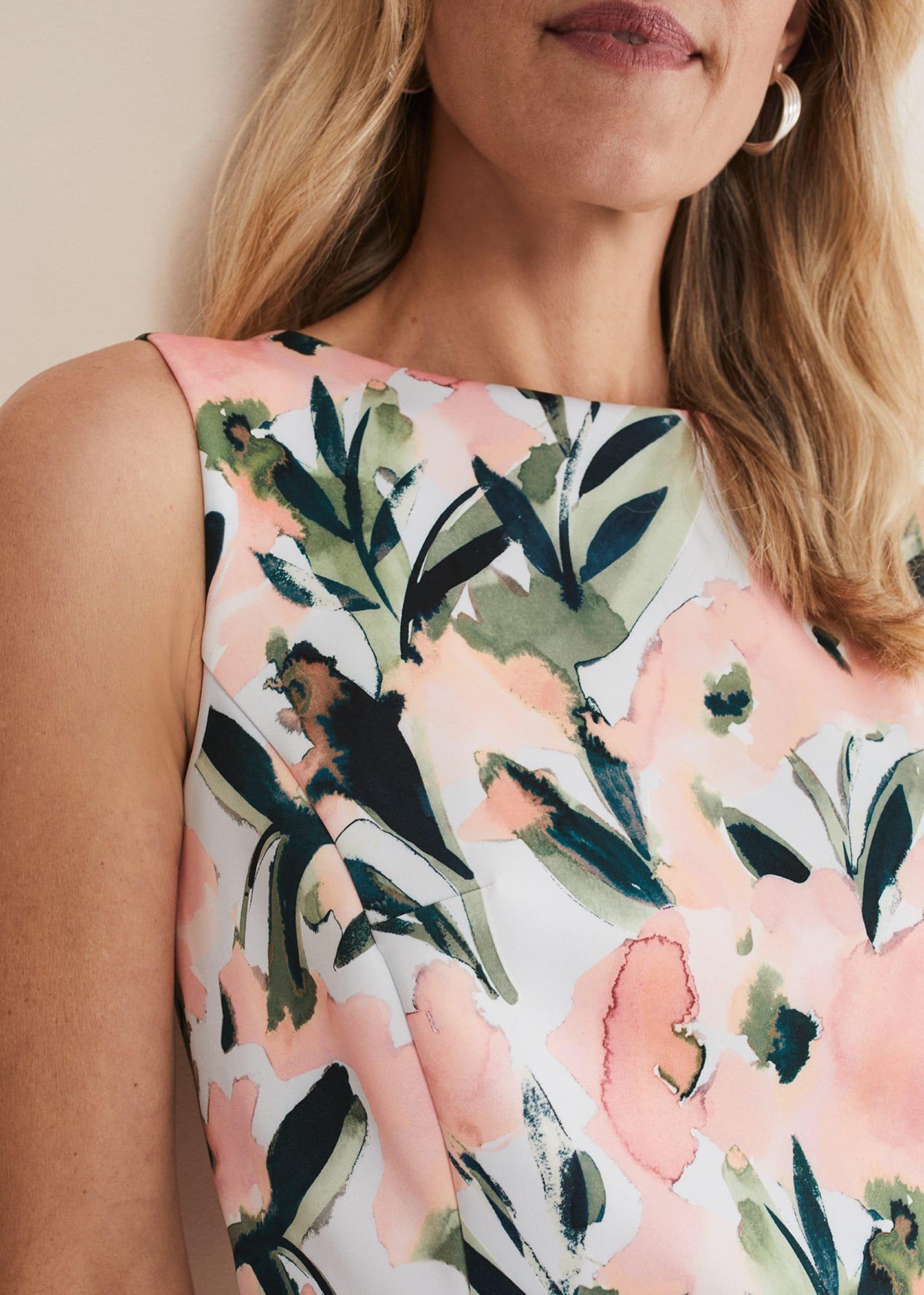Braelyn Double Layer Scuba Dress