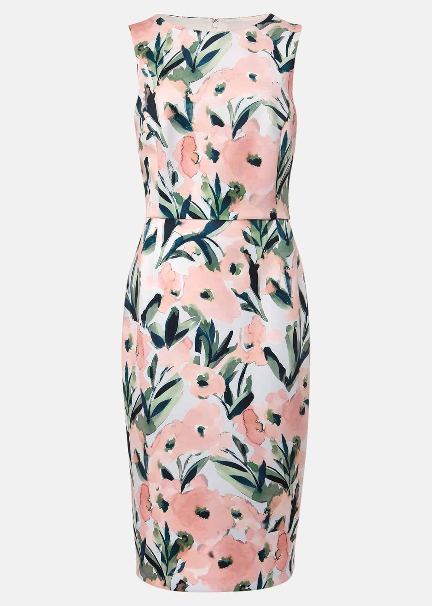 Braelyn Double Layer Scuba Dress
