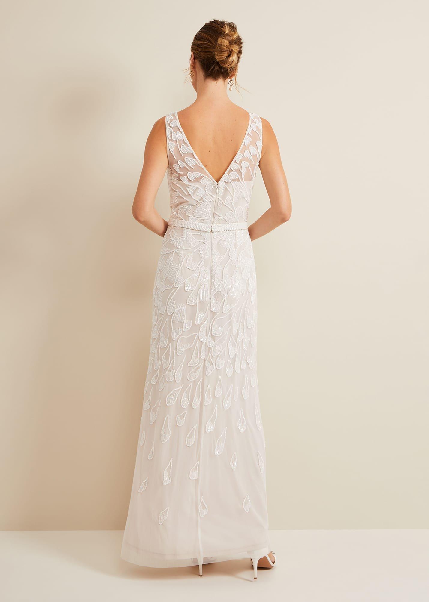 Ottilie Beaded Maxi Wedding Dress