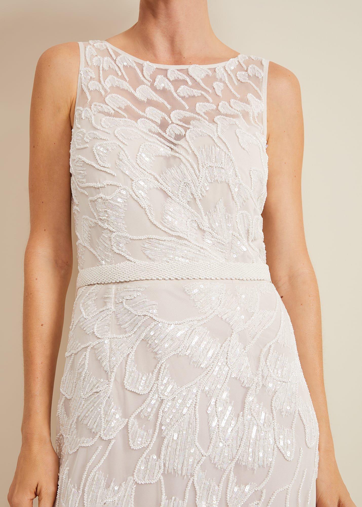 Ottilie Beaded Maxi Wedding Dress