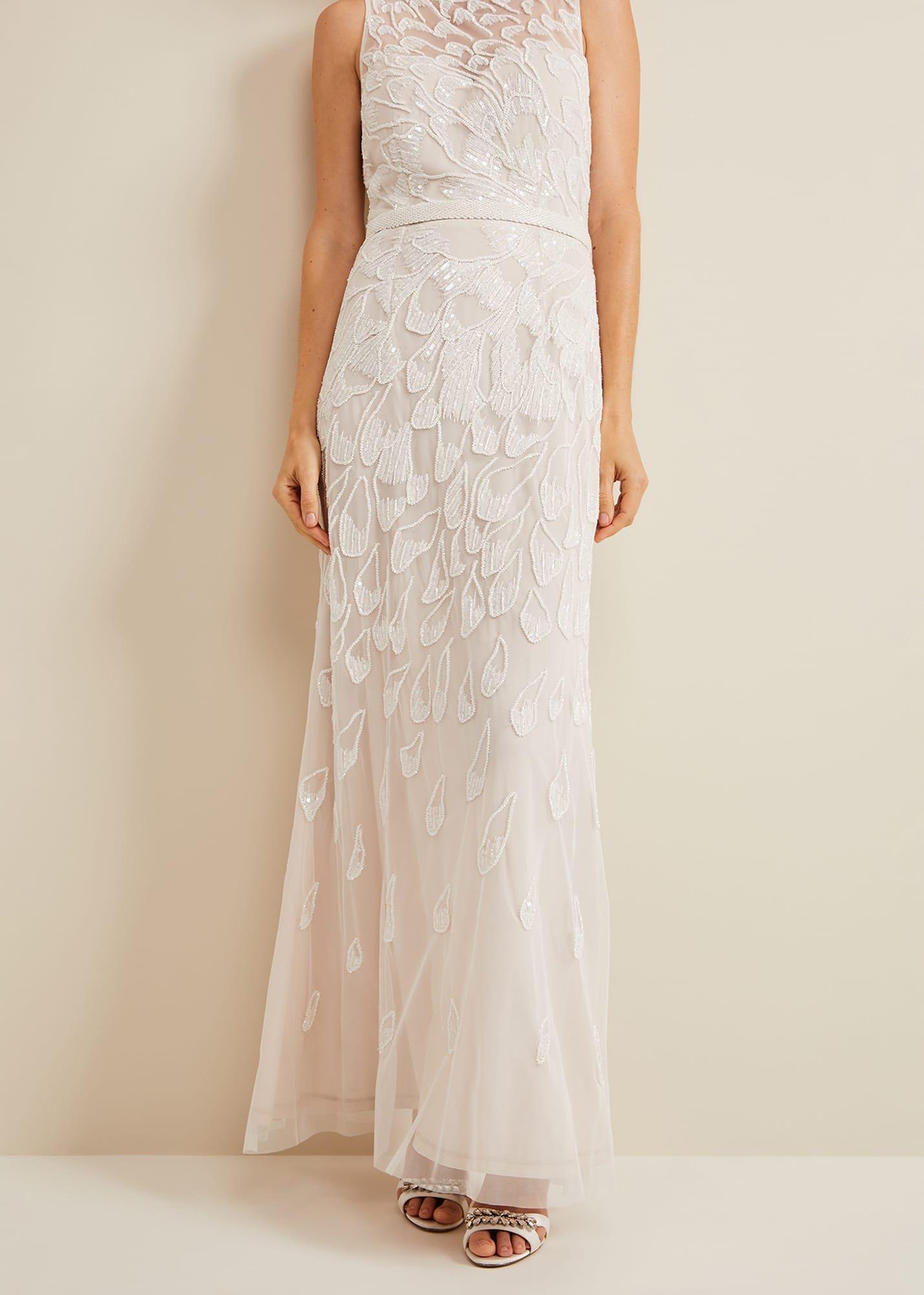 Ottilie Beaded Maxi Wedding Dress