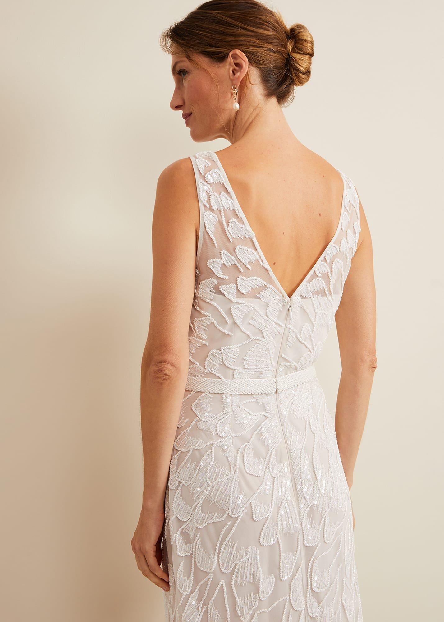 Ottilie Beaded Maxi Wedding Dress