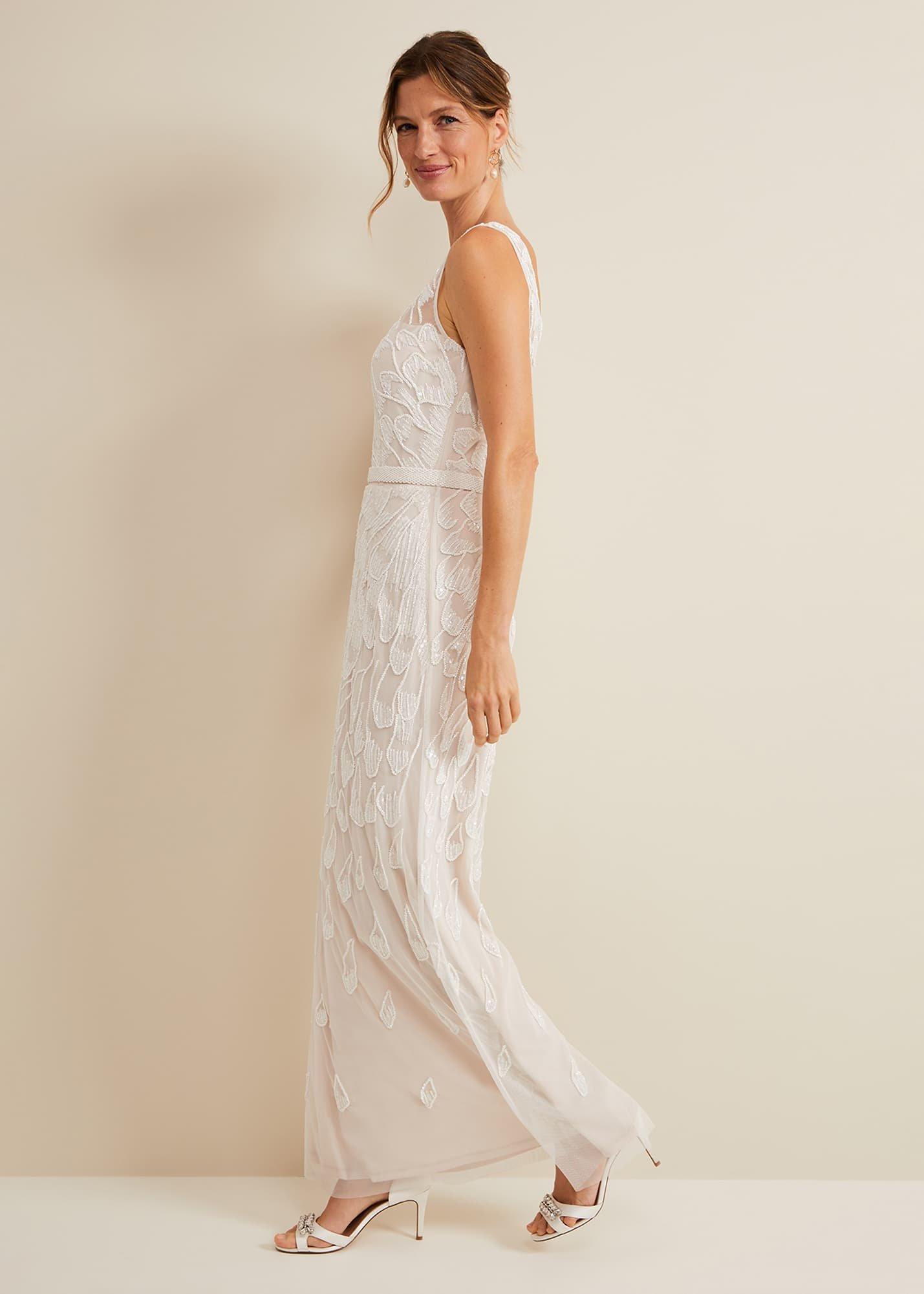Ottilie Beaded Maxi Wedding Dress