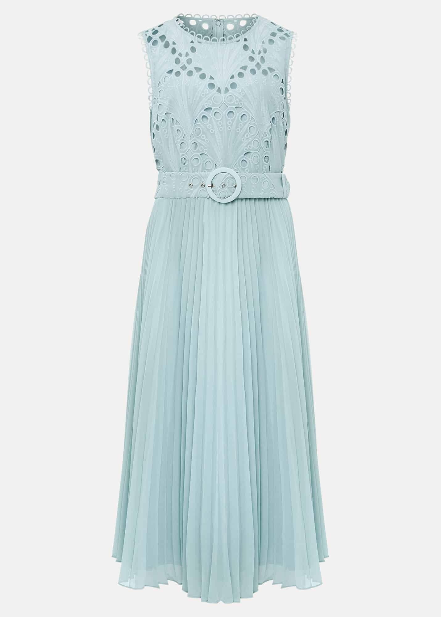 Amora Lace Bodice Midi Dress