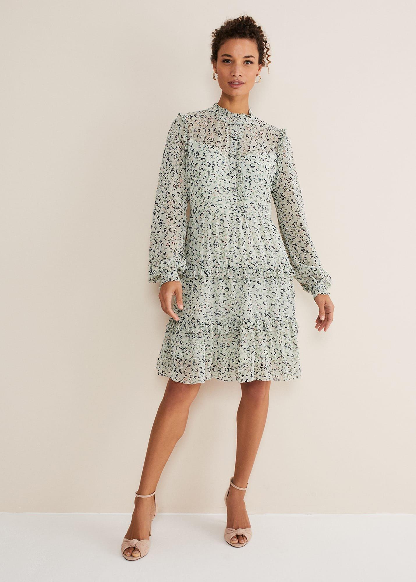 Harlow Floral Tiered Mini Dress