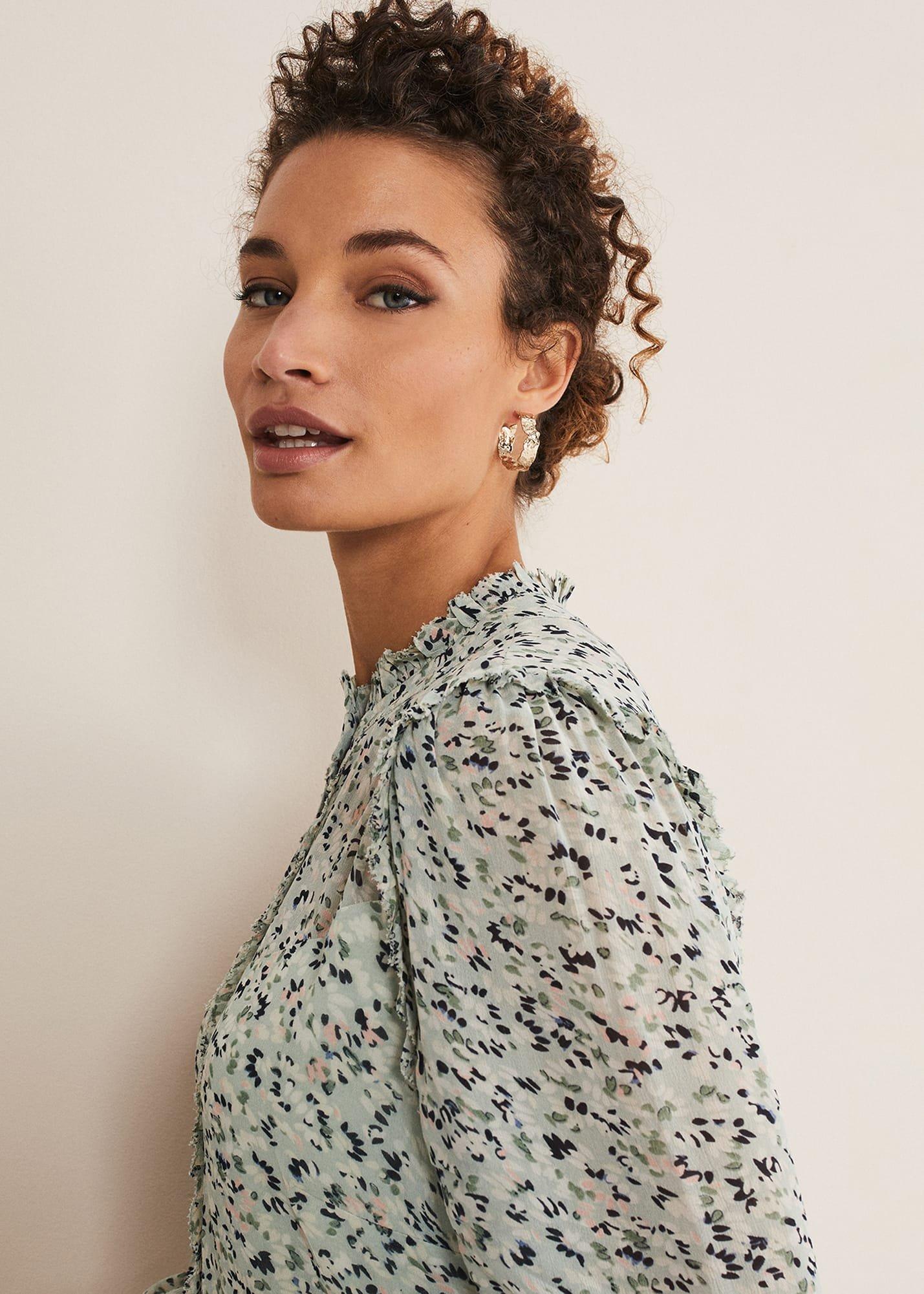 Harlow Floral Tiered Mini Dress