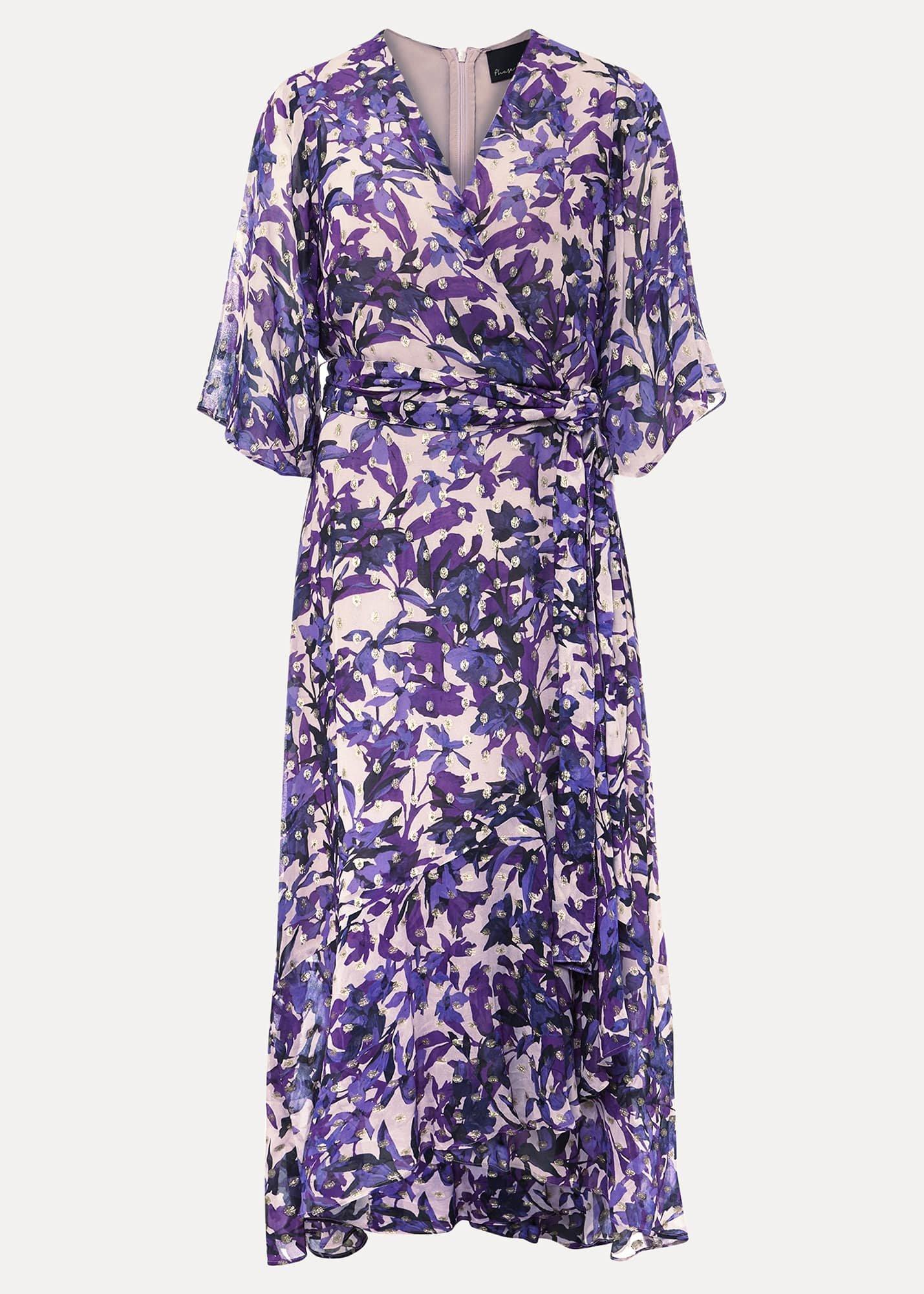 Juliette Floral Wrap Midaxi Dress