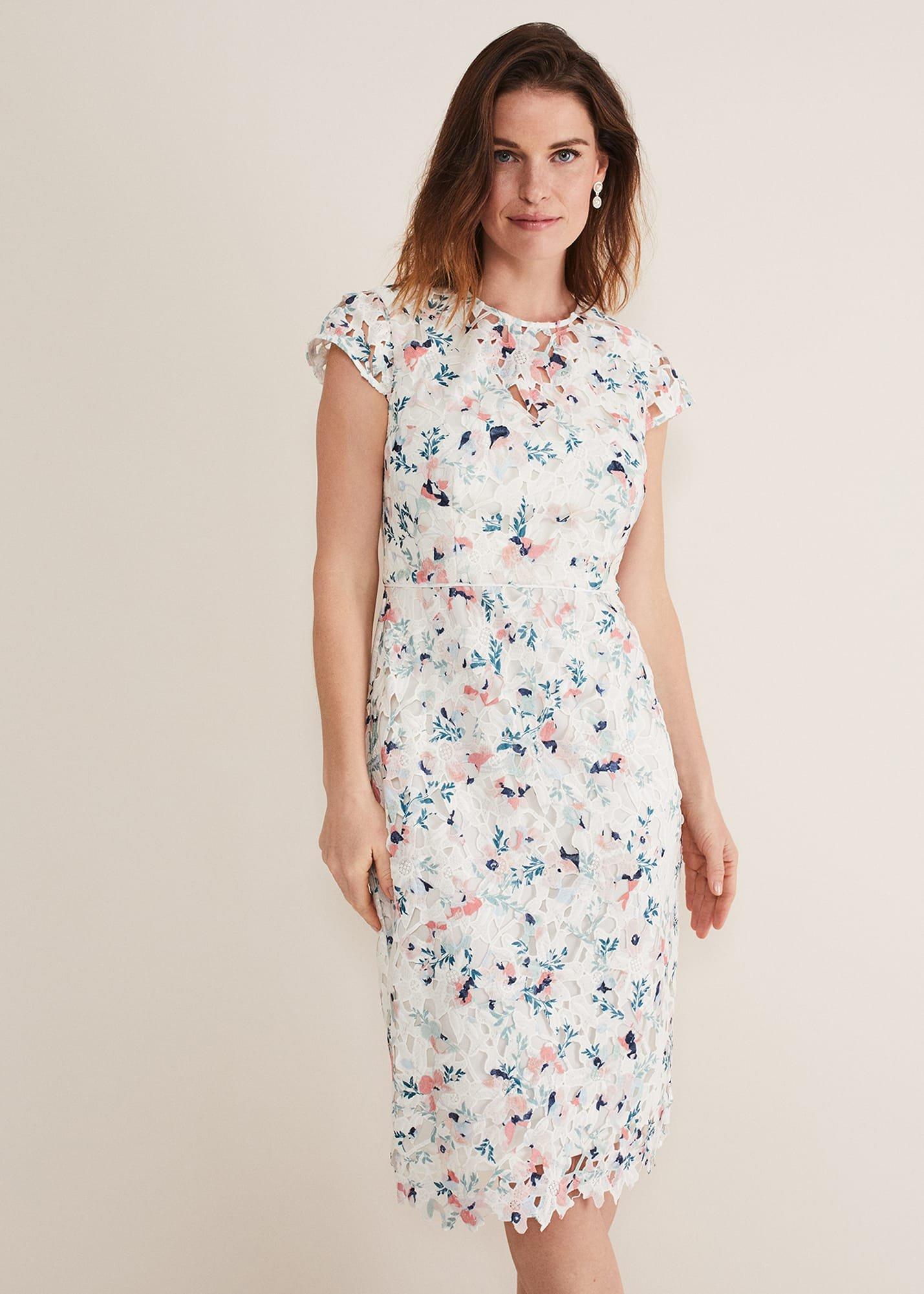 Franky Floral Lace Dress