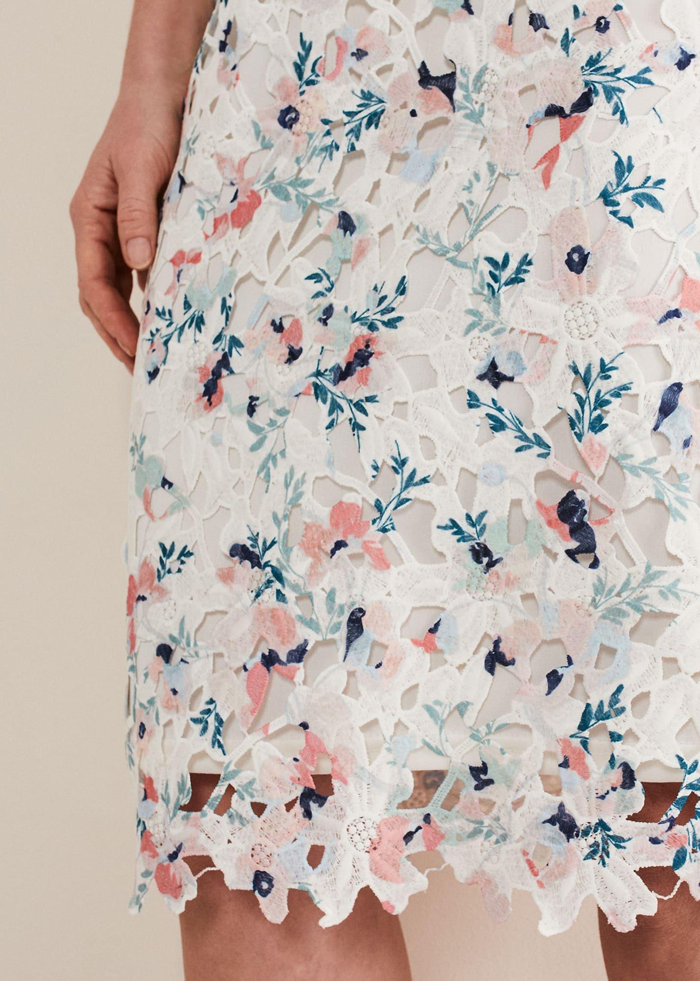 Franky Floral Lace Dress