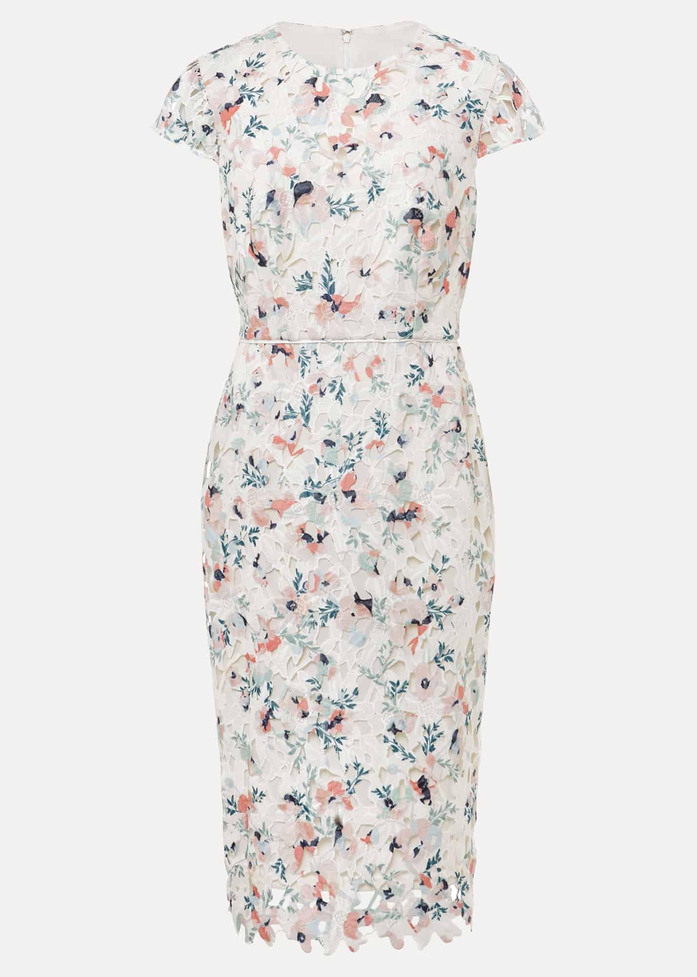 Petite Franky Floral Lace Dress