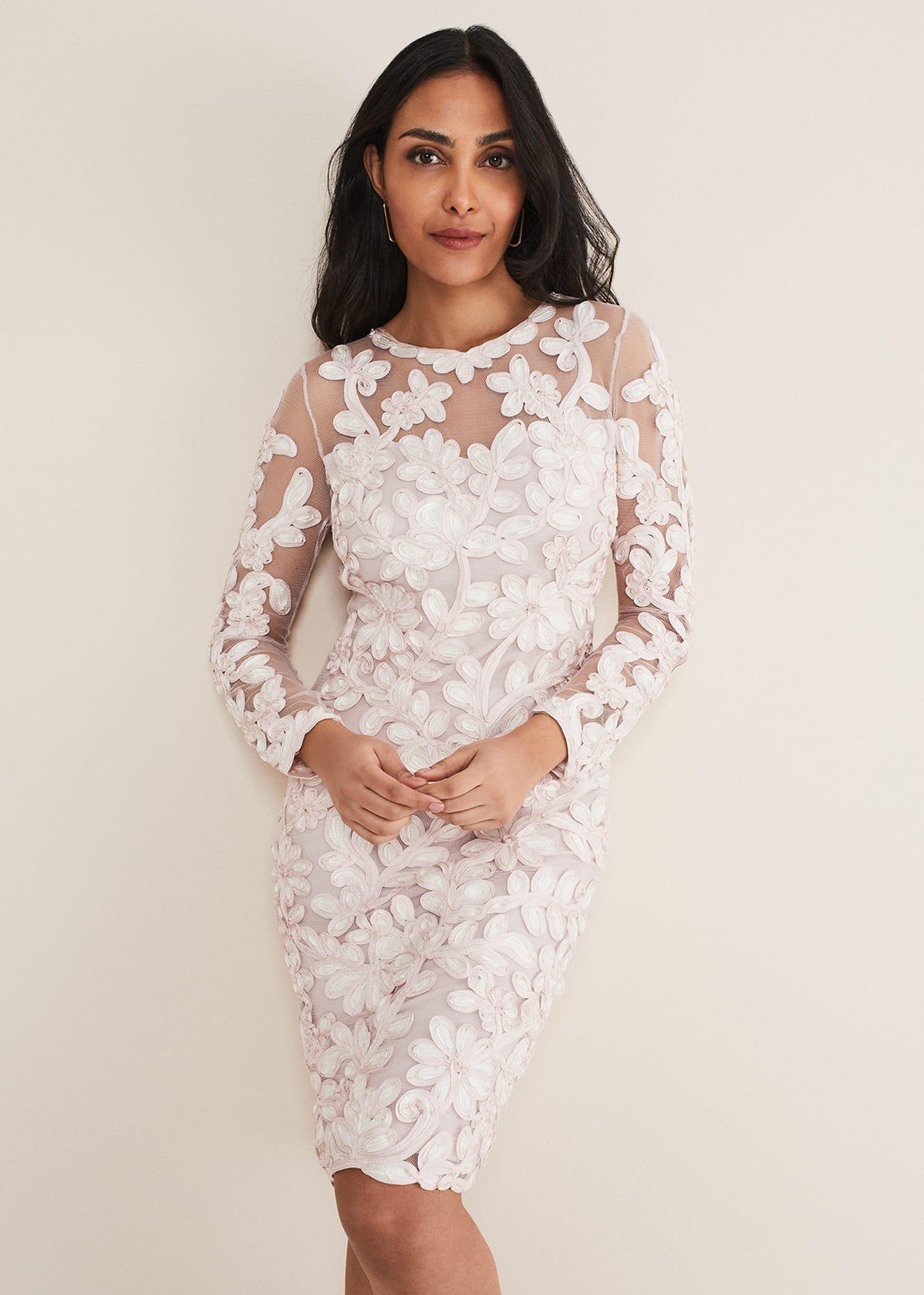 Petite Annika Tapework Dress