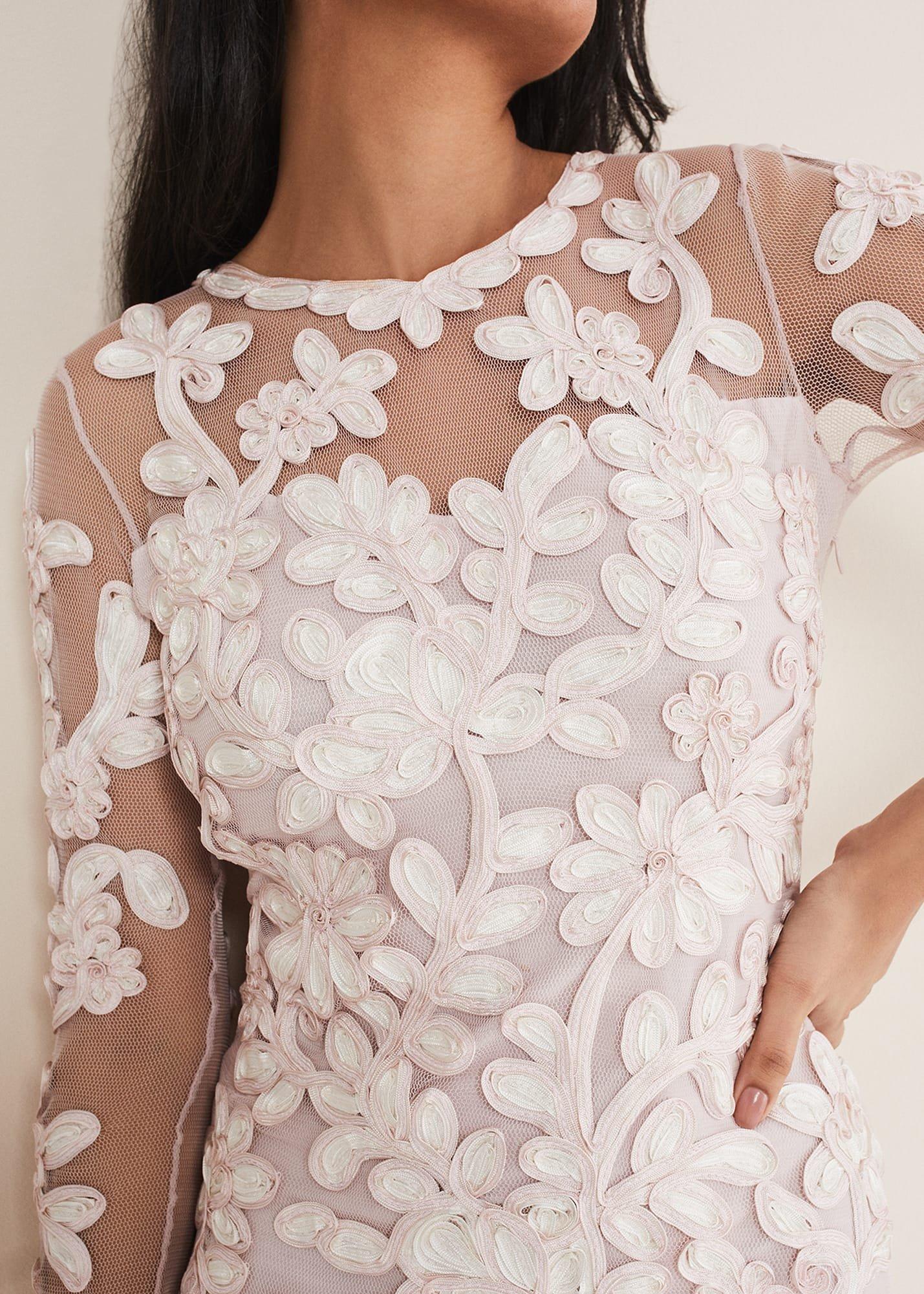 Petite Annika Tapework Dress