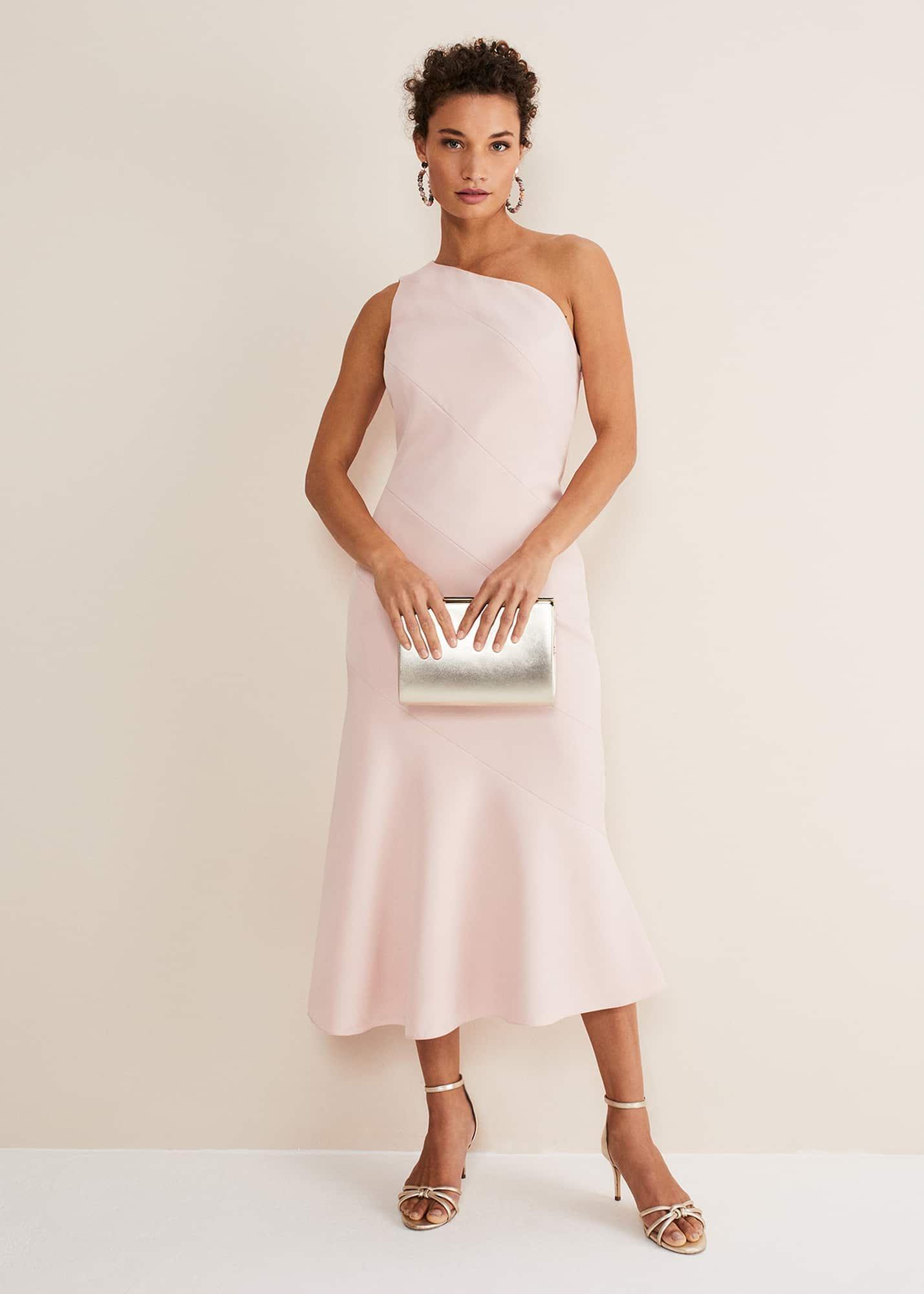 Valencia One Shoulder Midaxi Dress