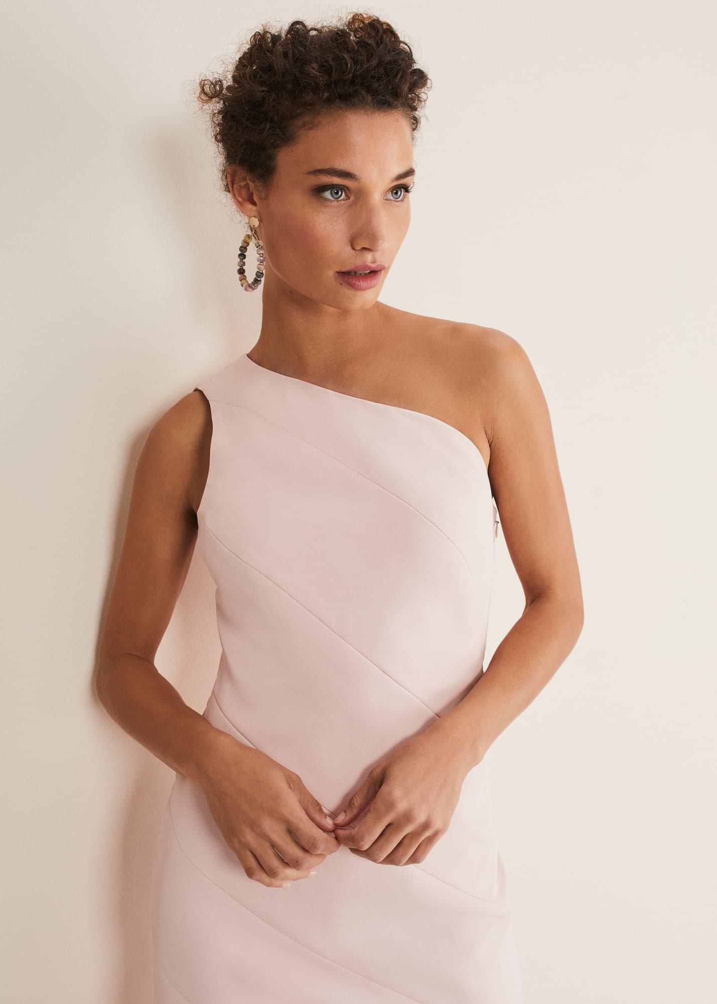 Valencia One Shoulder Midaxi Dress