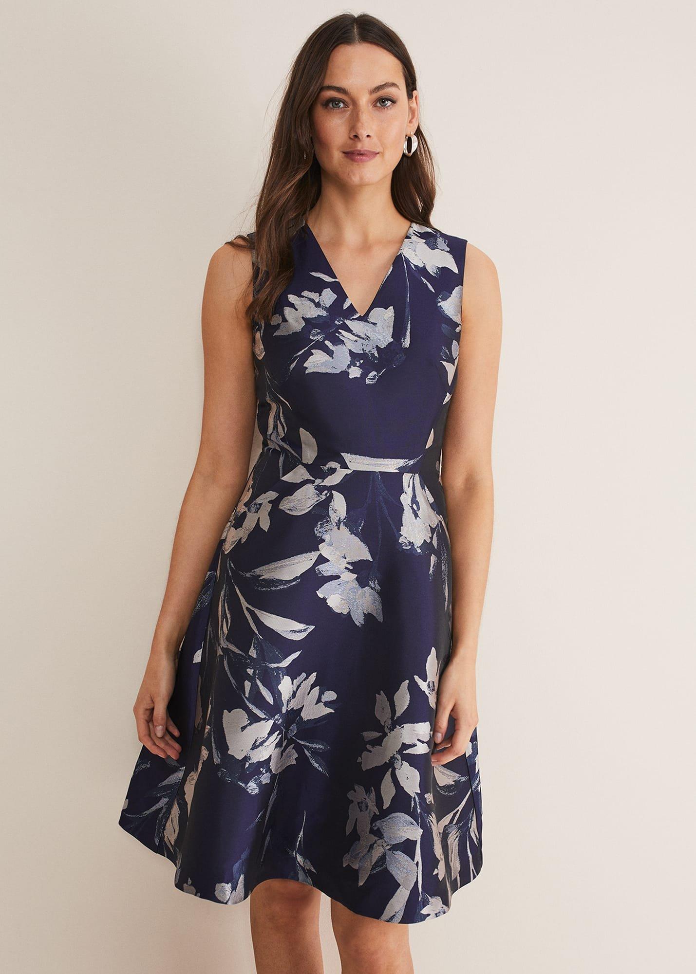 cassy-floral-jacquard-dress
