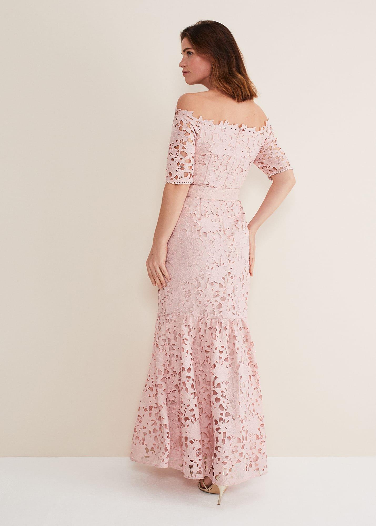 Tallulla Lace Bardot Maxi Dress