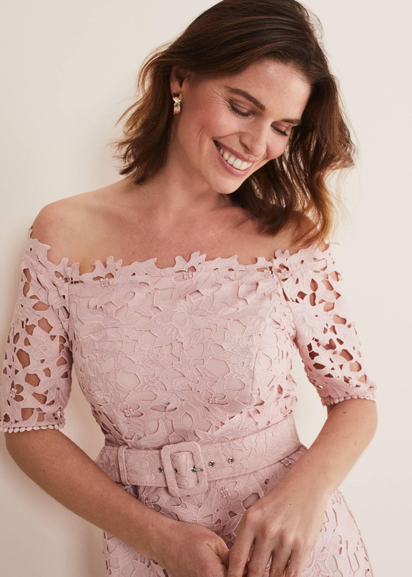 Tallulla Lace Bardot Maxi Dress