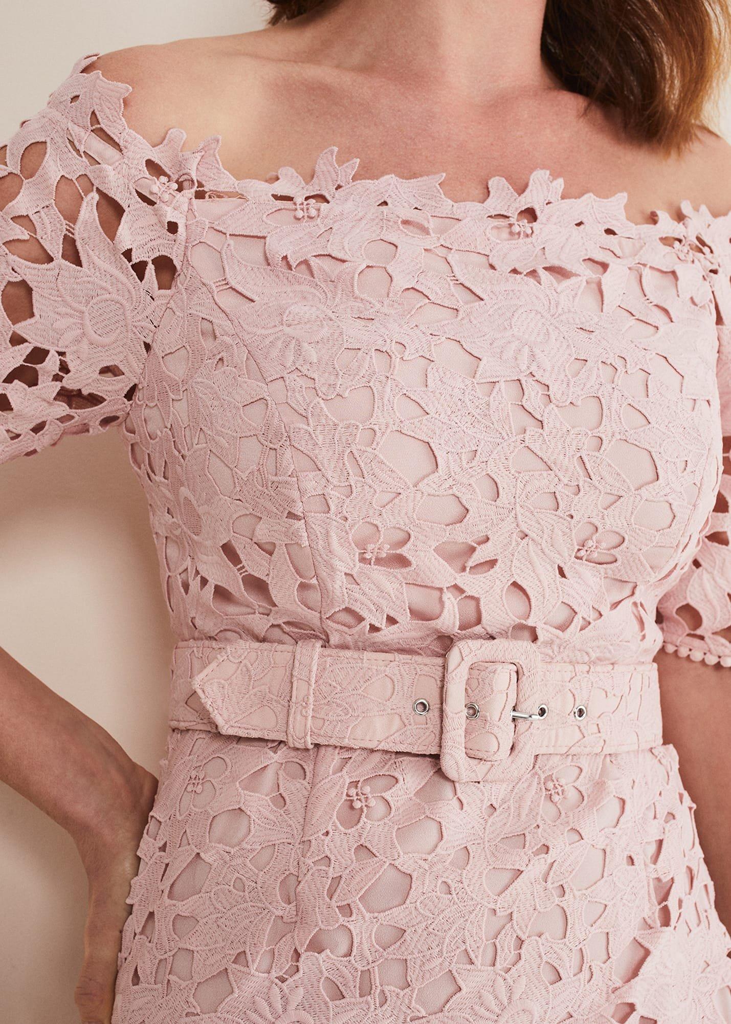 Tallulla Lace Bardot Maxi Dress