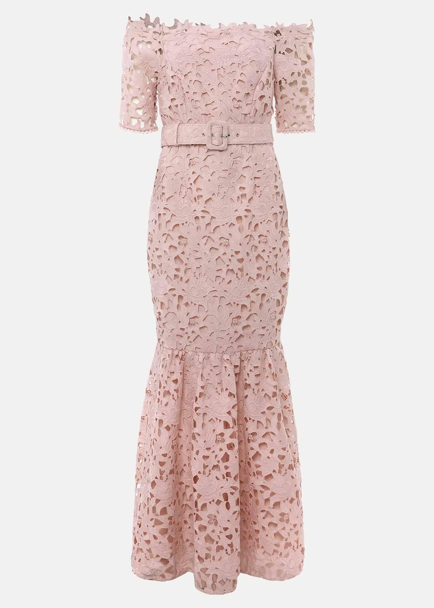 Tallulla Lace Bardot Maxi Dress