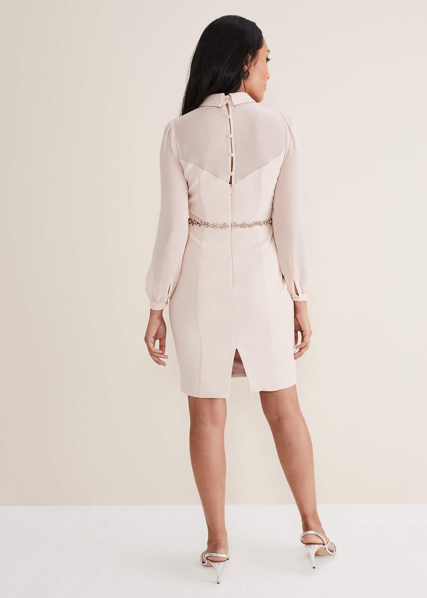 Petite Avah Embellished Bodycon Dress