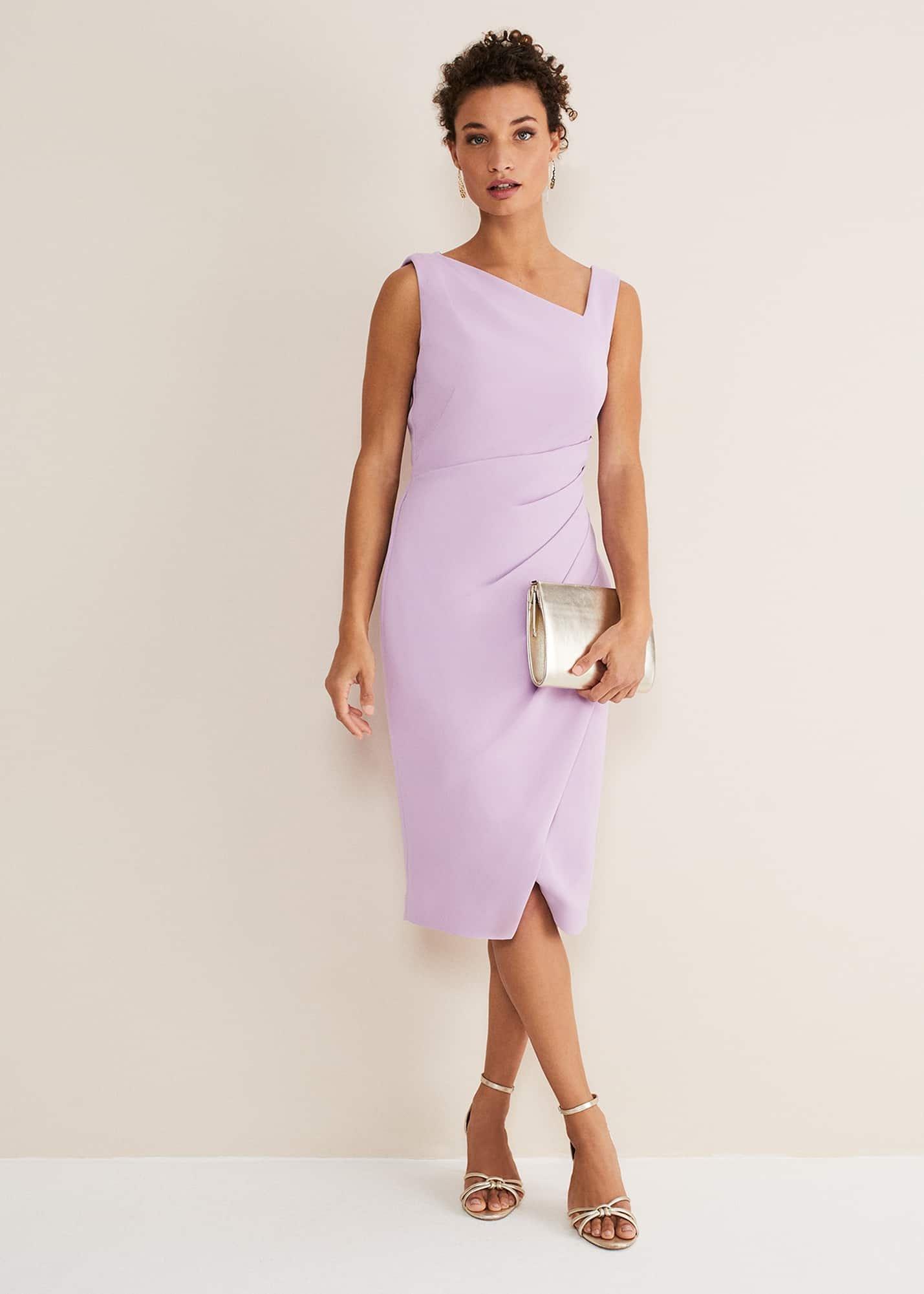 Emmie Asymmetric Hem Dress