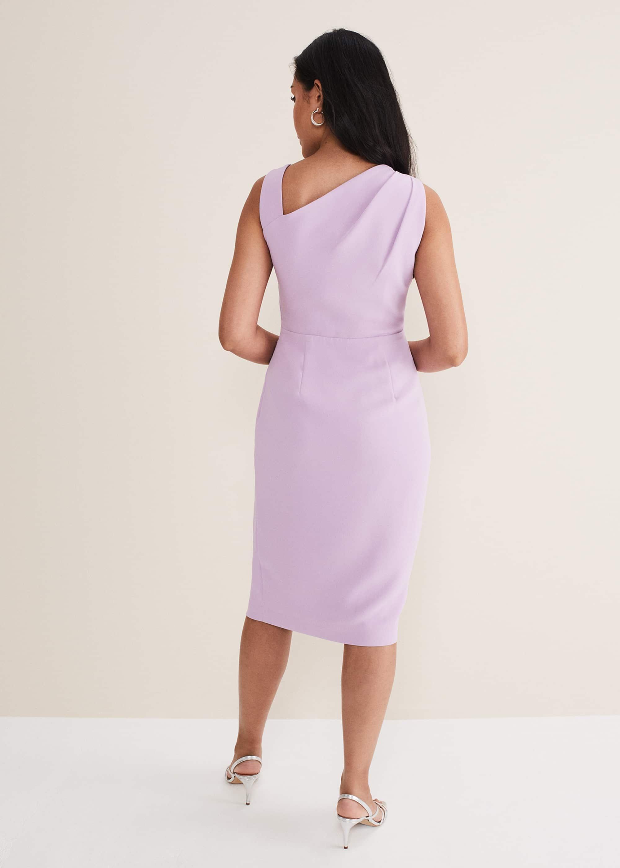 Petite Emmie Kleid mit asymmetrischem Saum