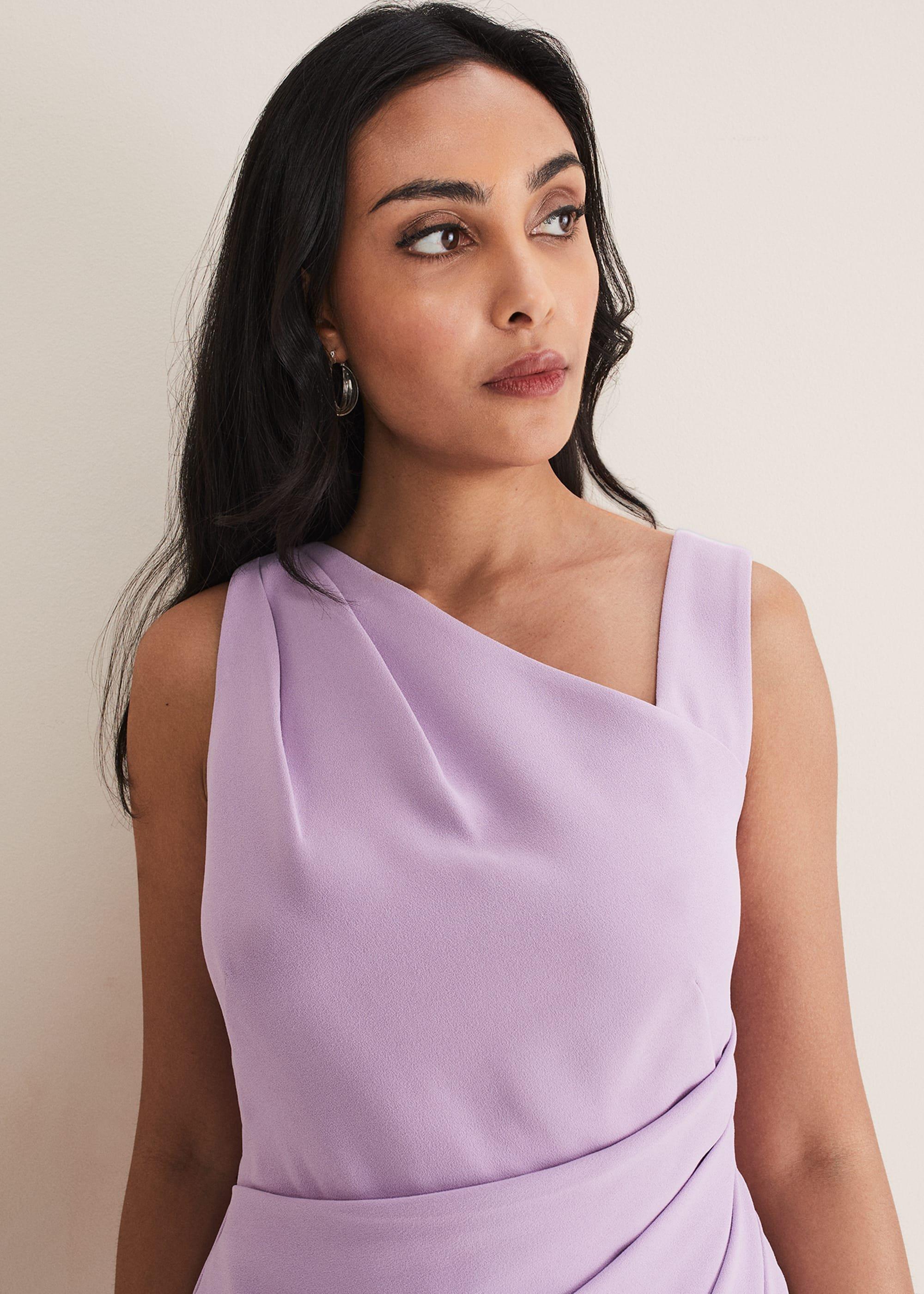 Petite Emmie Asymmetric Hem Dress