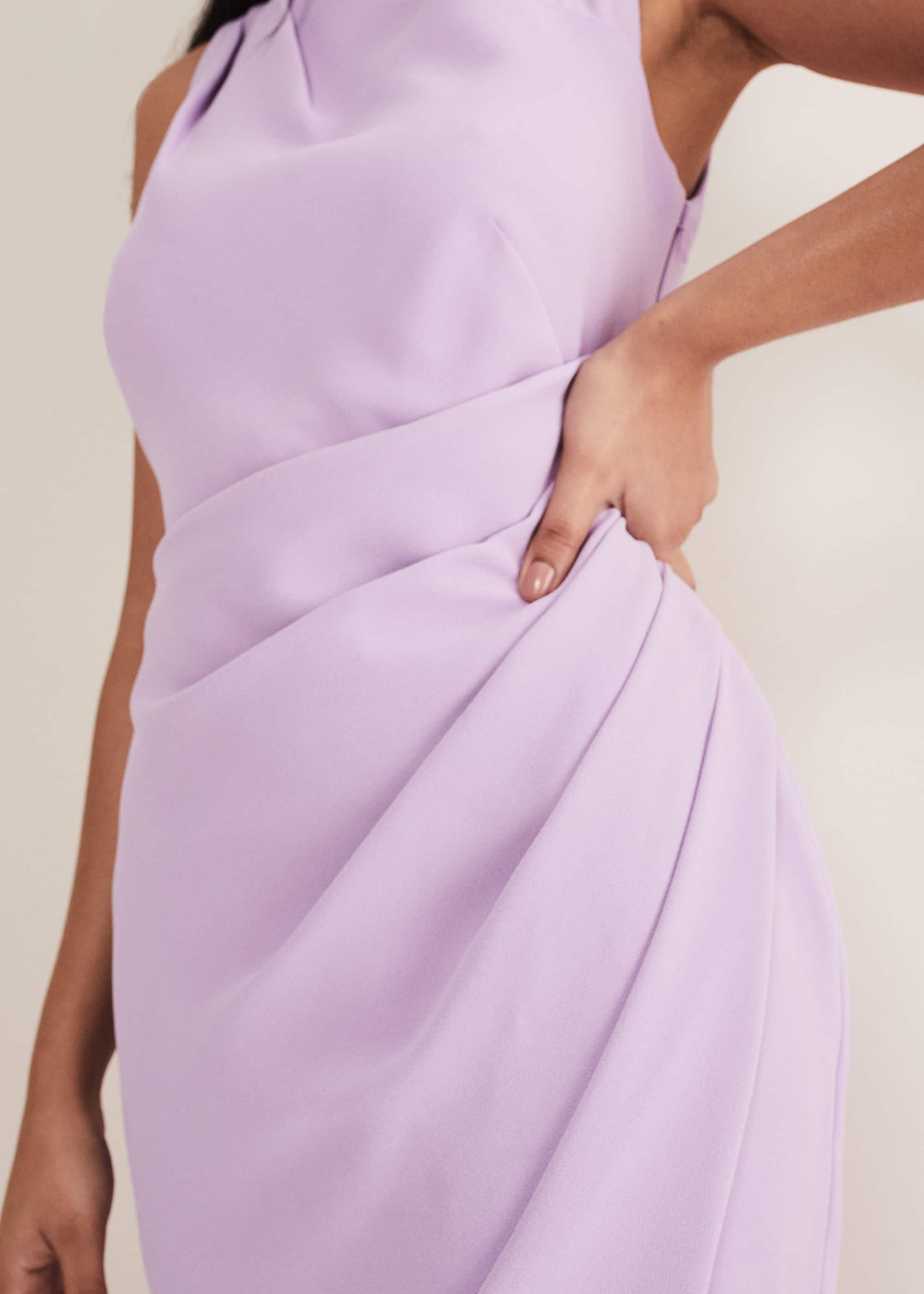 Petite Emmie Asymmetric Hem Dress