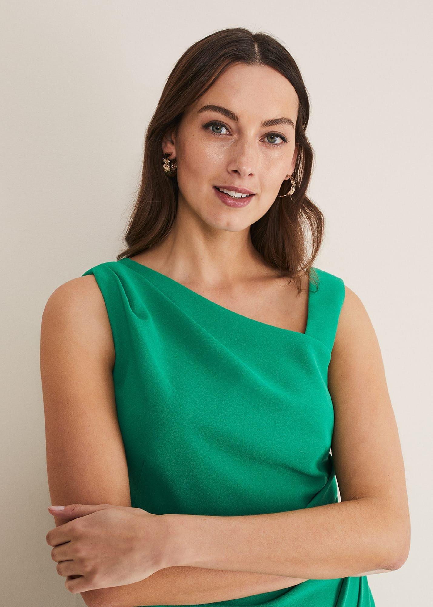 Emmie Asymmetric Hem Dress