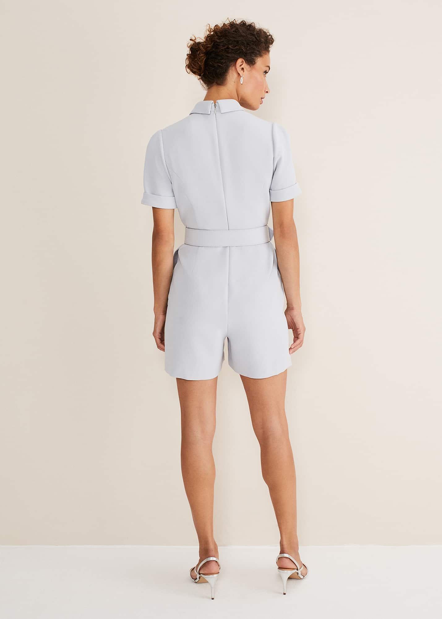 Etta Embelished Collar Playsuit