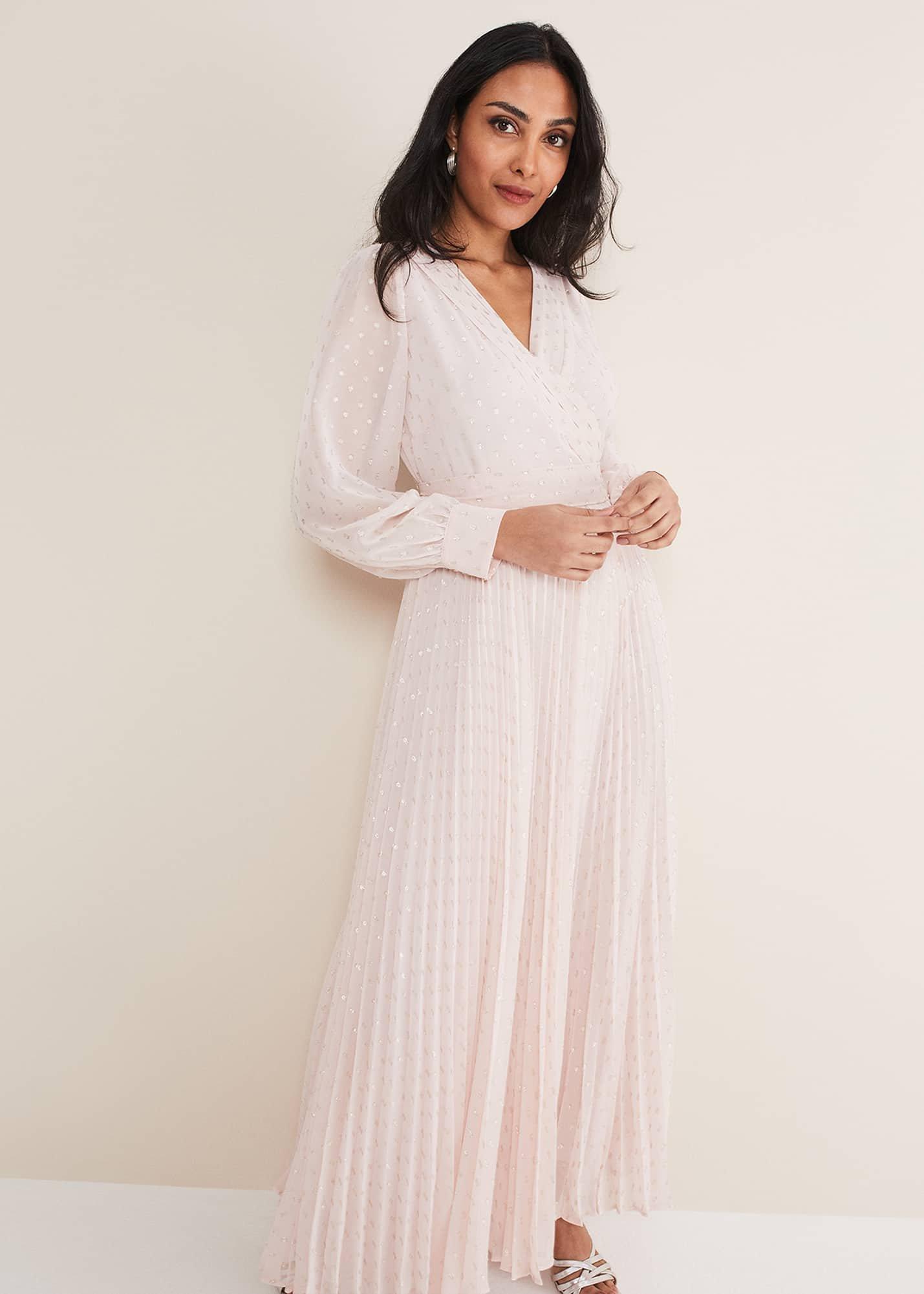 Petite Carmen Fil Coupe Maxi Dress