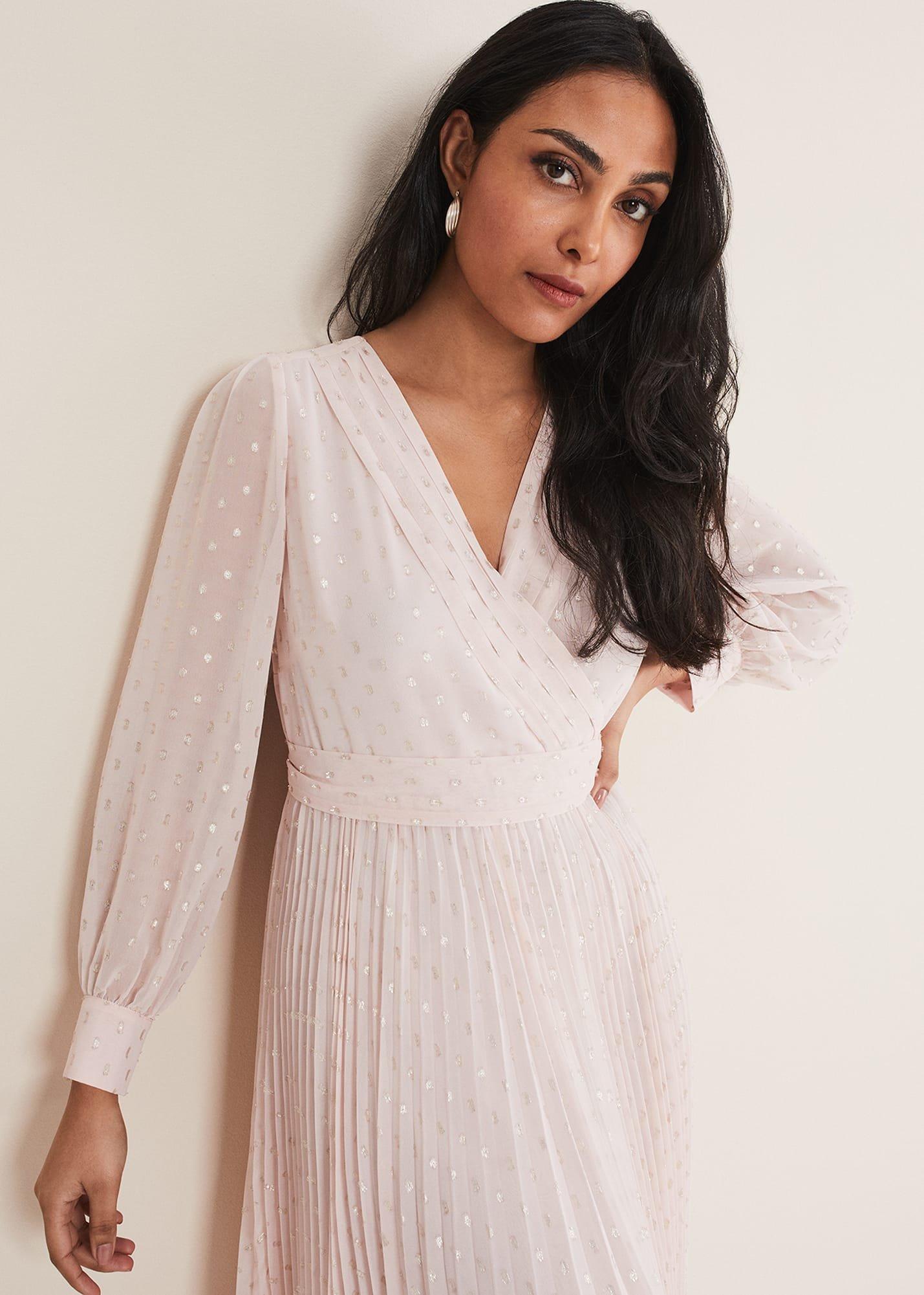 Petite Carmen Fil Coupe Maxi Dress