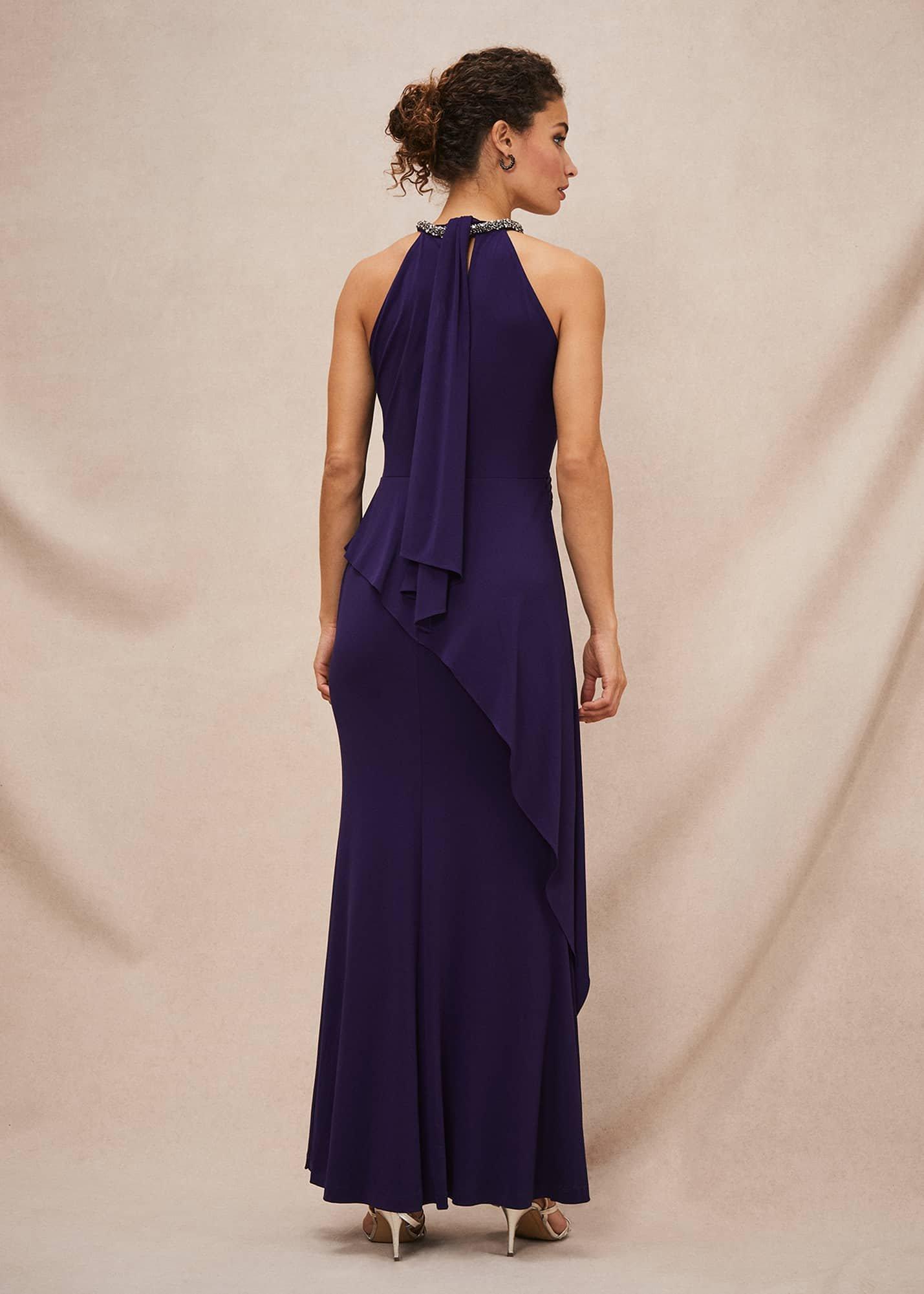 Harmony Jersey Embellished Maxi Dress