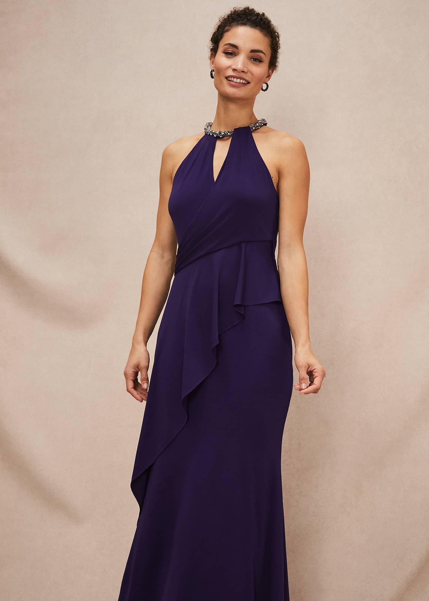 Harmony Jersey Embellished Maxi Dress