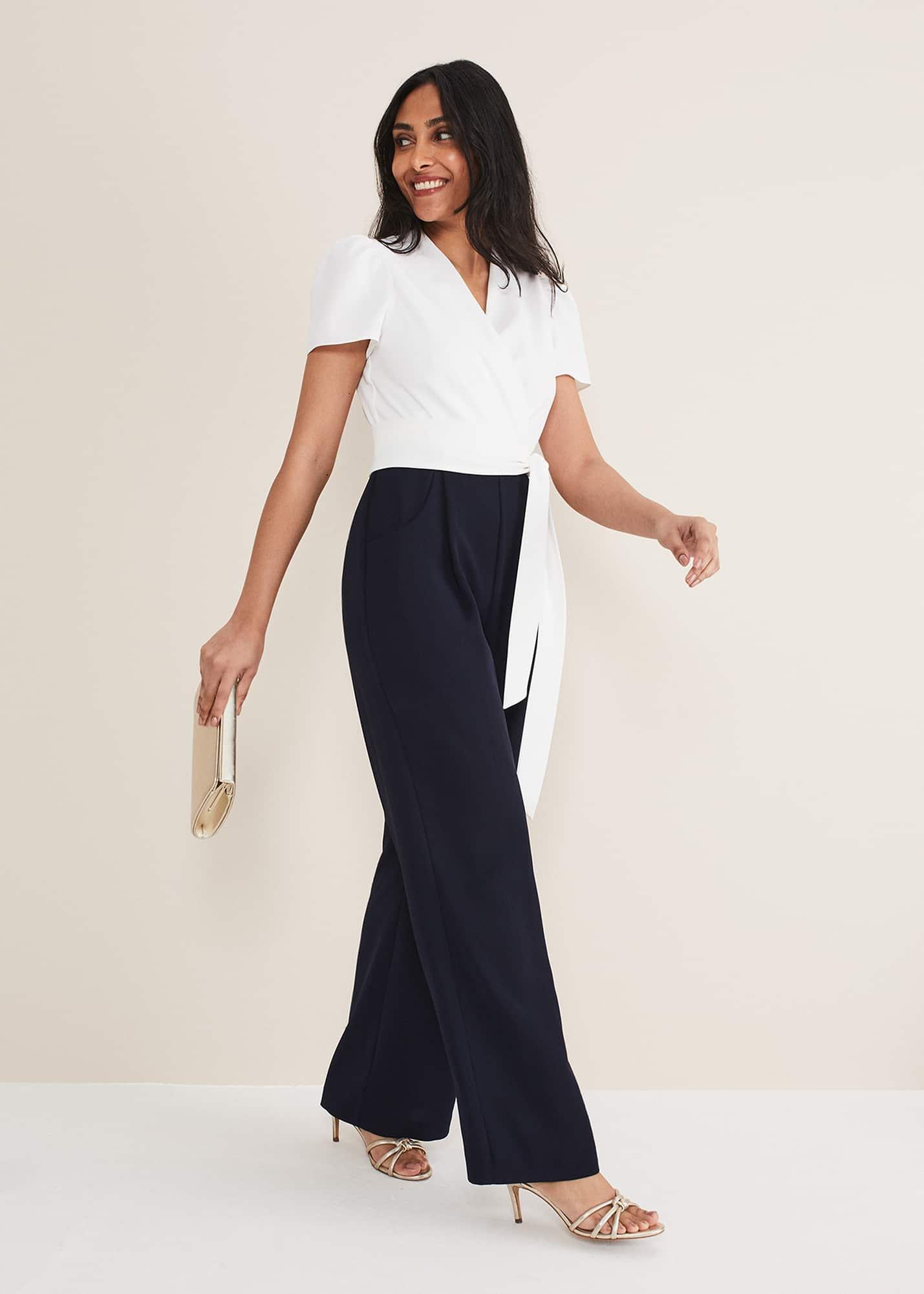 Petite Eloise Wide Leg Jumpsuit