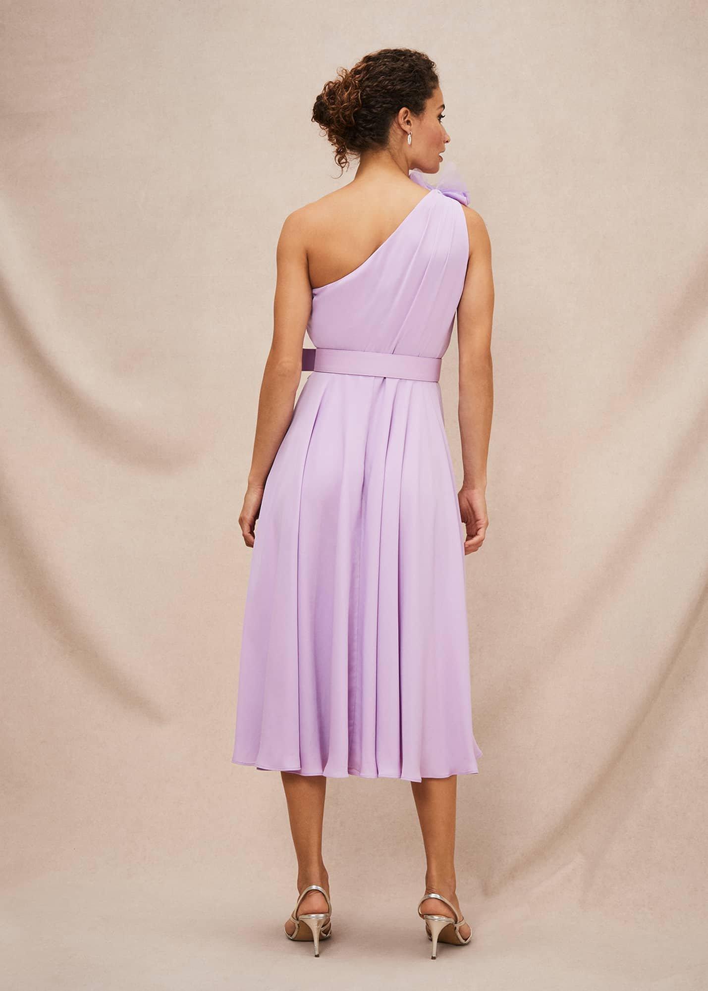 Kiki One Shoulder Midi Dress