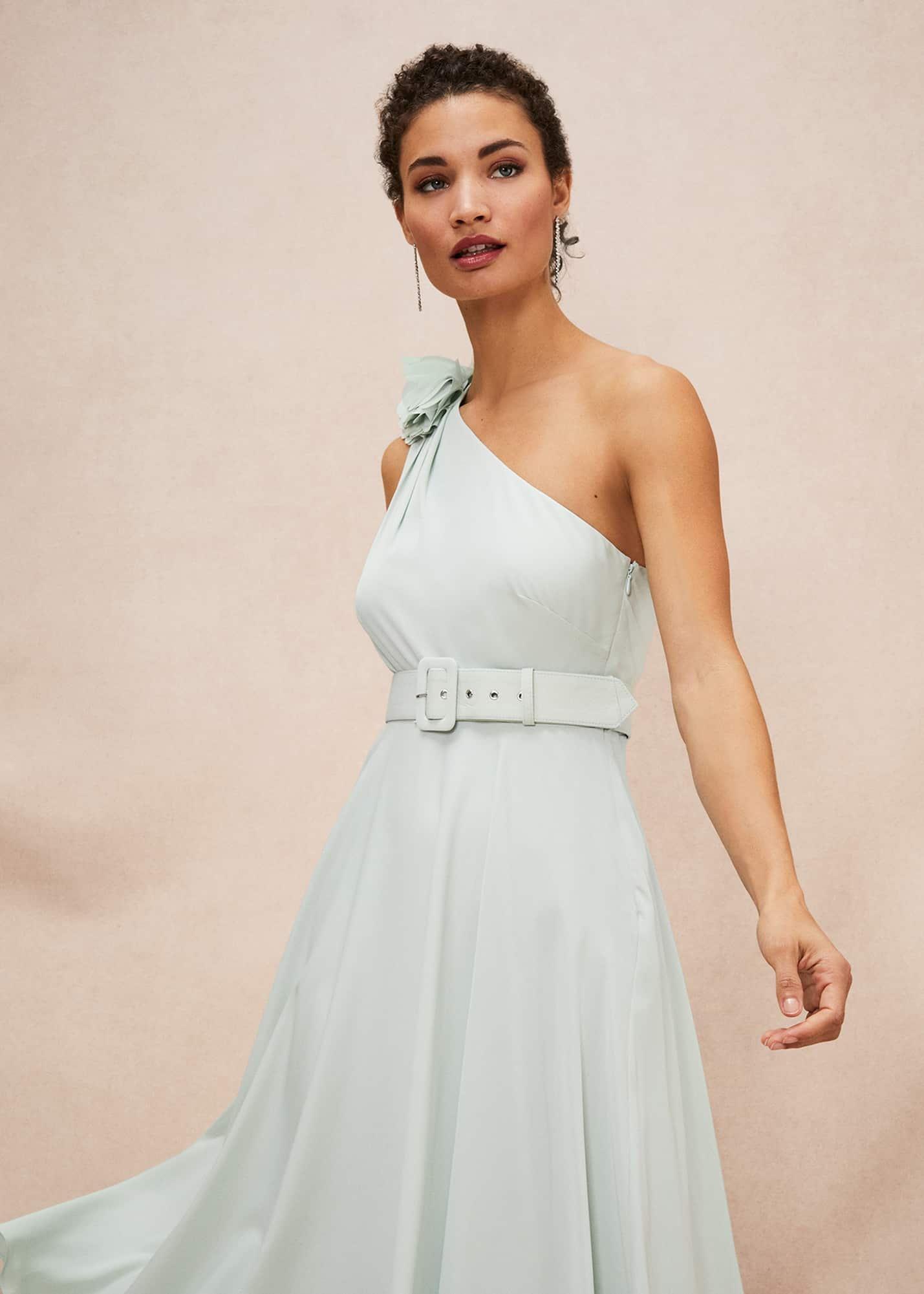 Kiki One Shoulder Midi Dress