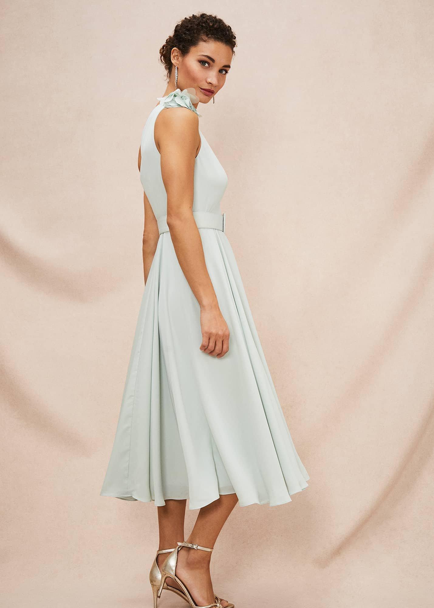 Kiki One Shoulder Midi Dress