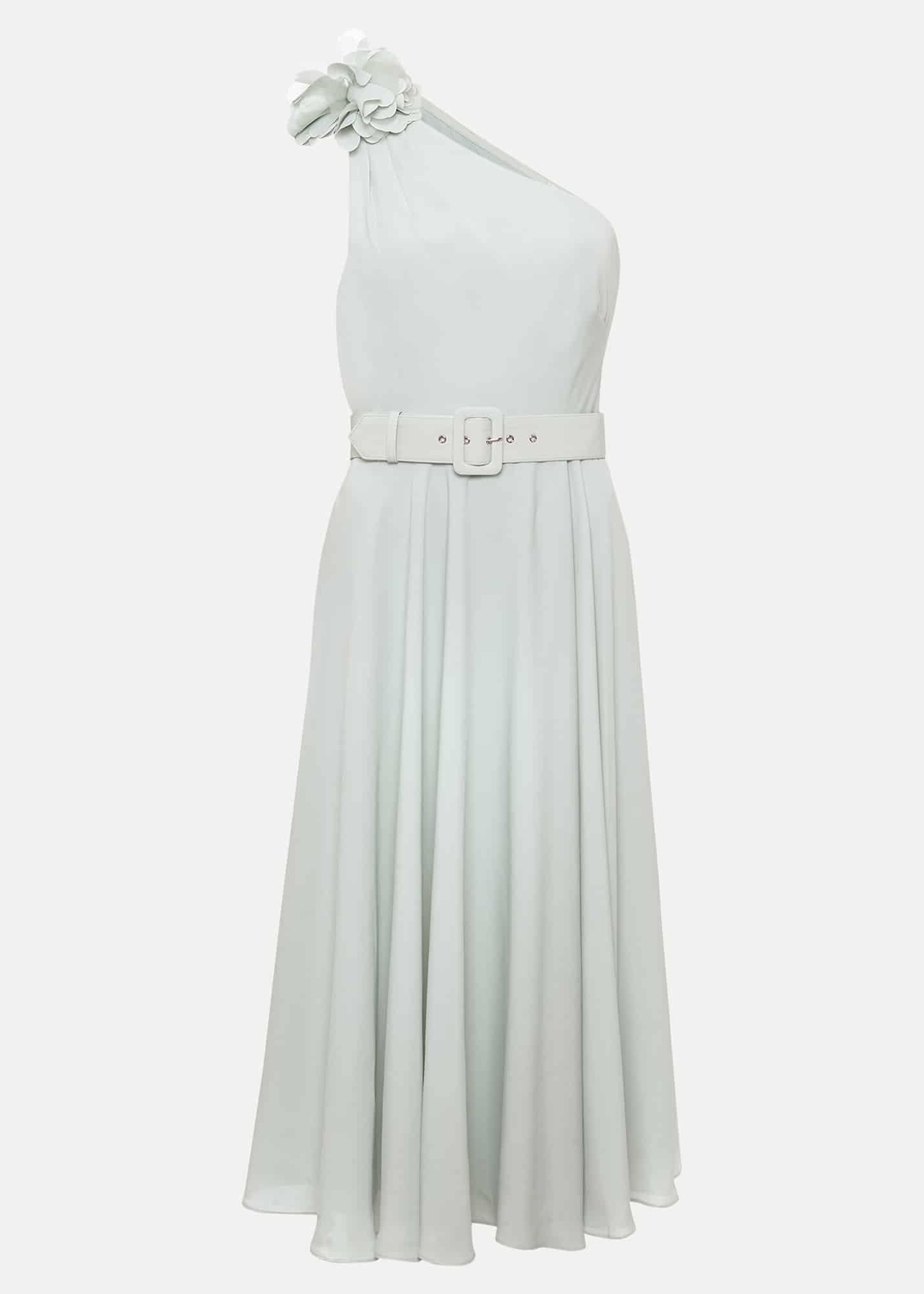 Kiki One Shoulder Midi Dress