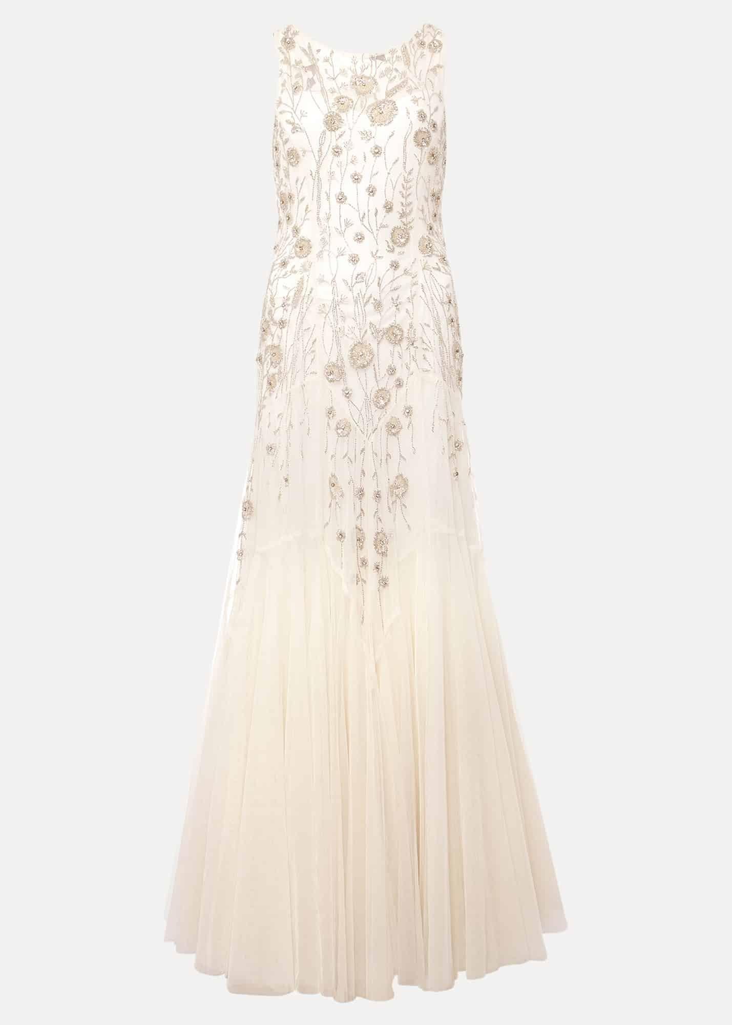 Milana Beaded Tulle Maxi Wedding Dress