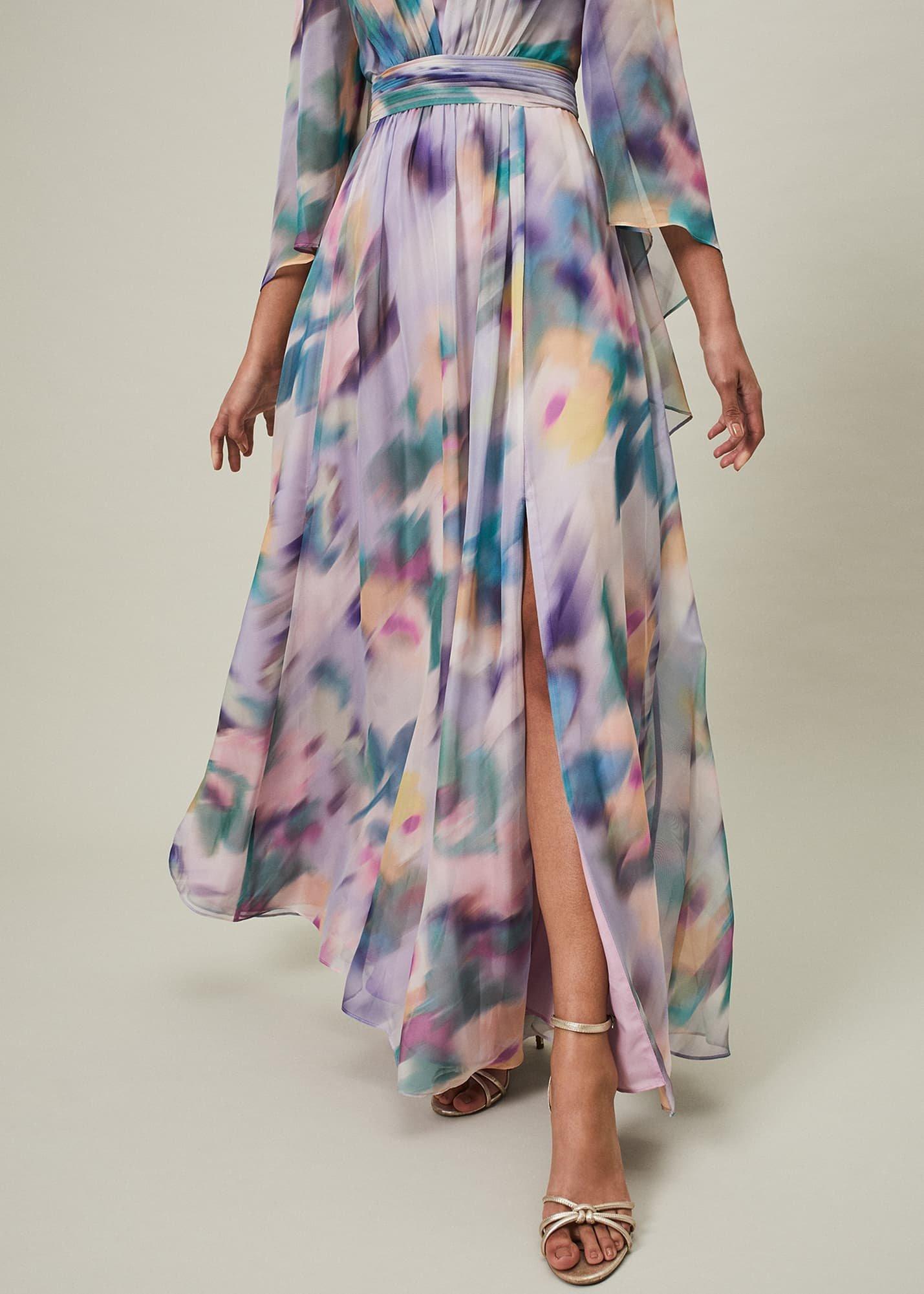 Selene Printed Maxi Dress
