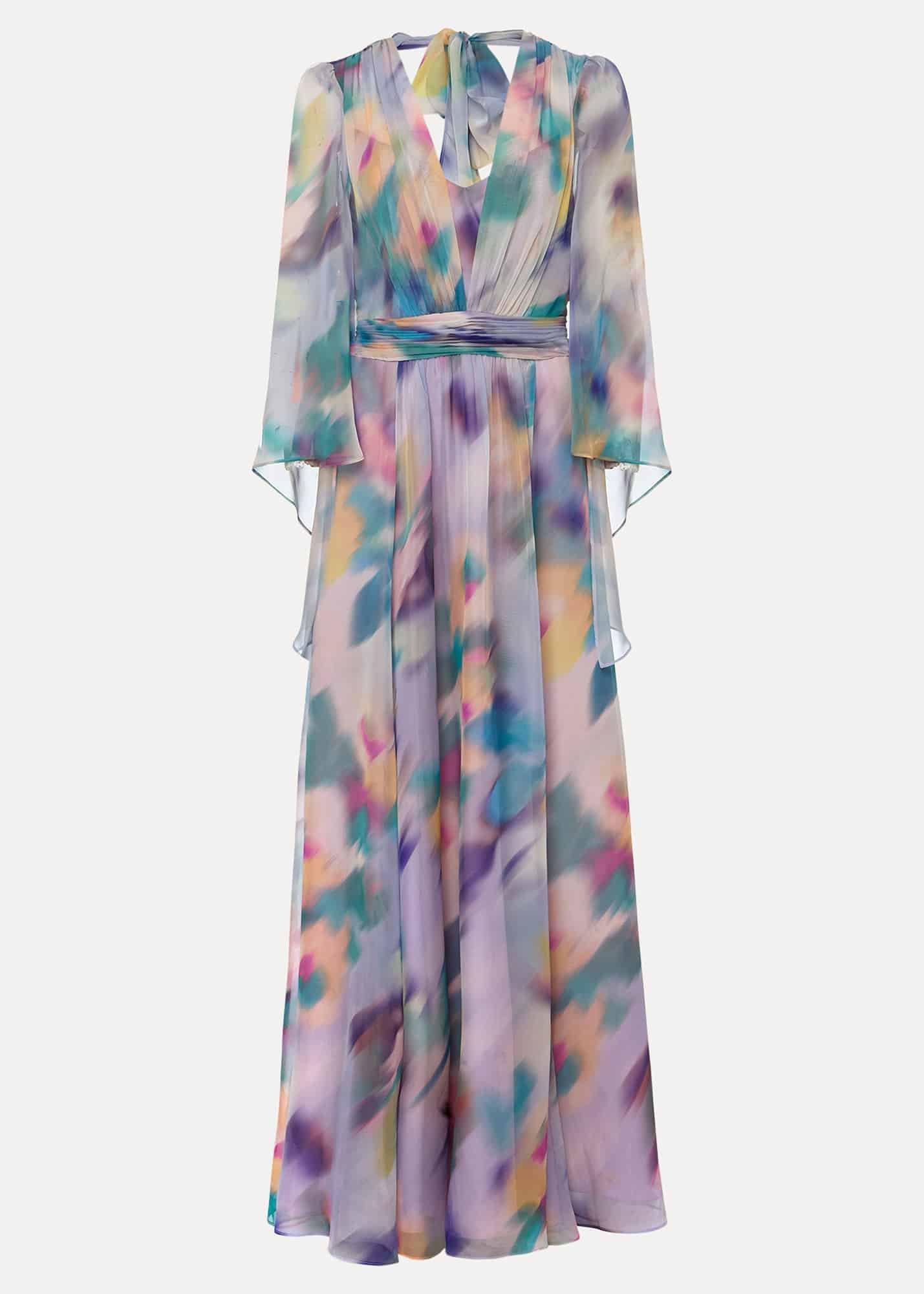 Selene Printed Maxi Dress