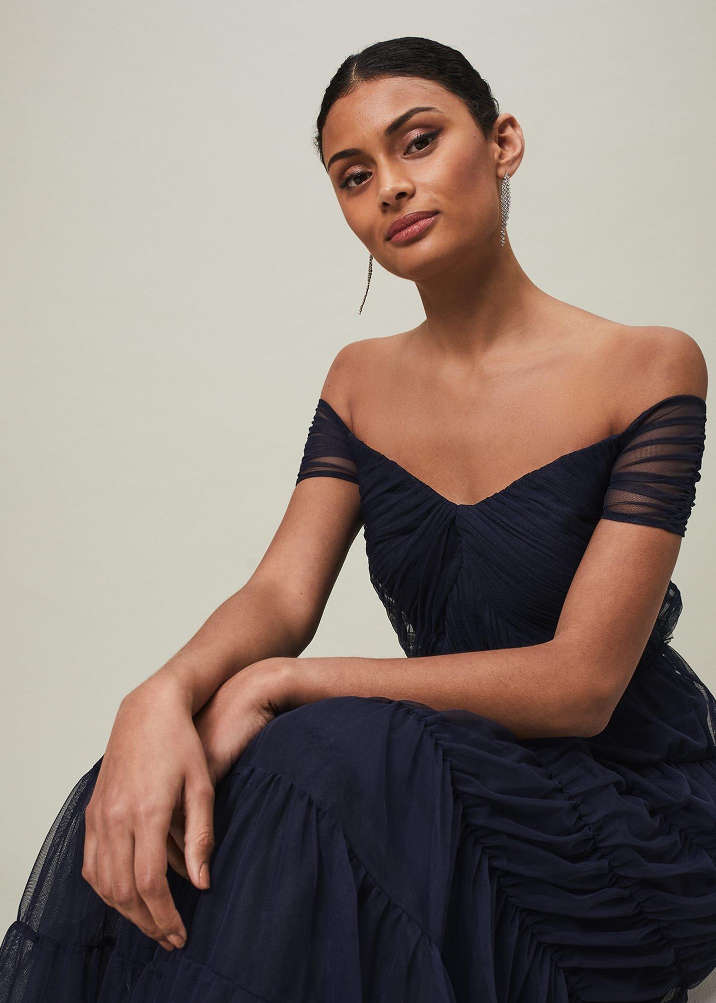 satin dress maxi A Night Out Red Satin Halter Neck Maxi Dress