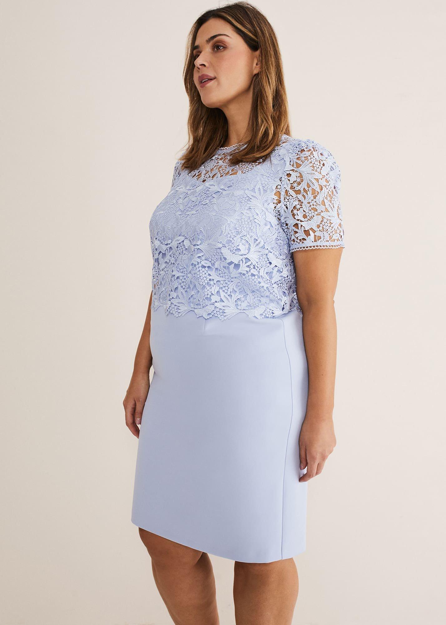 Isabella Lace Midi Dress