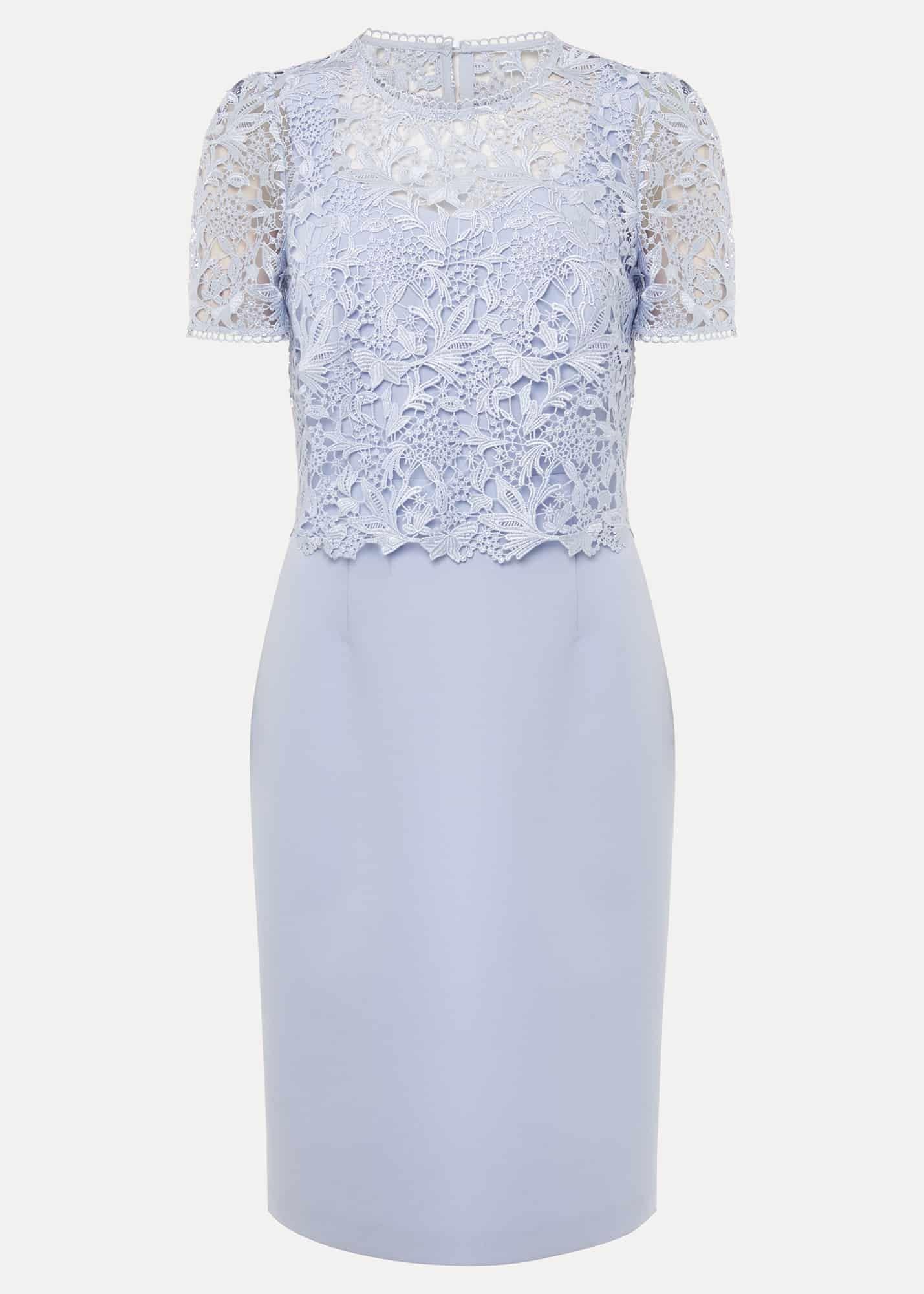 Petite Isabella Lace Midi Dress