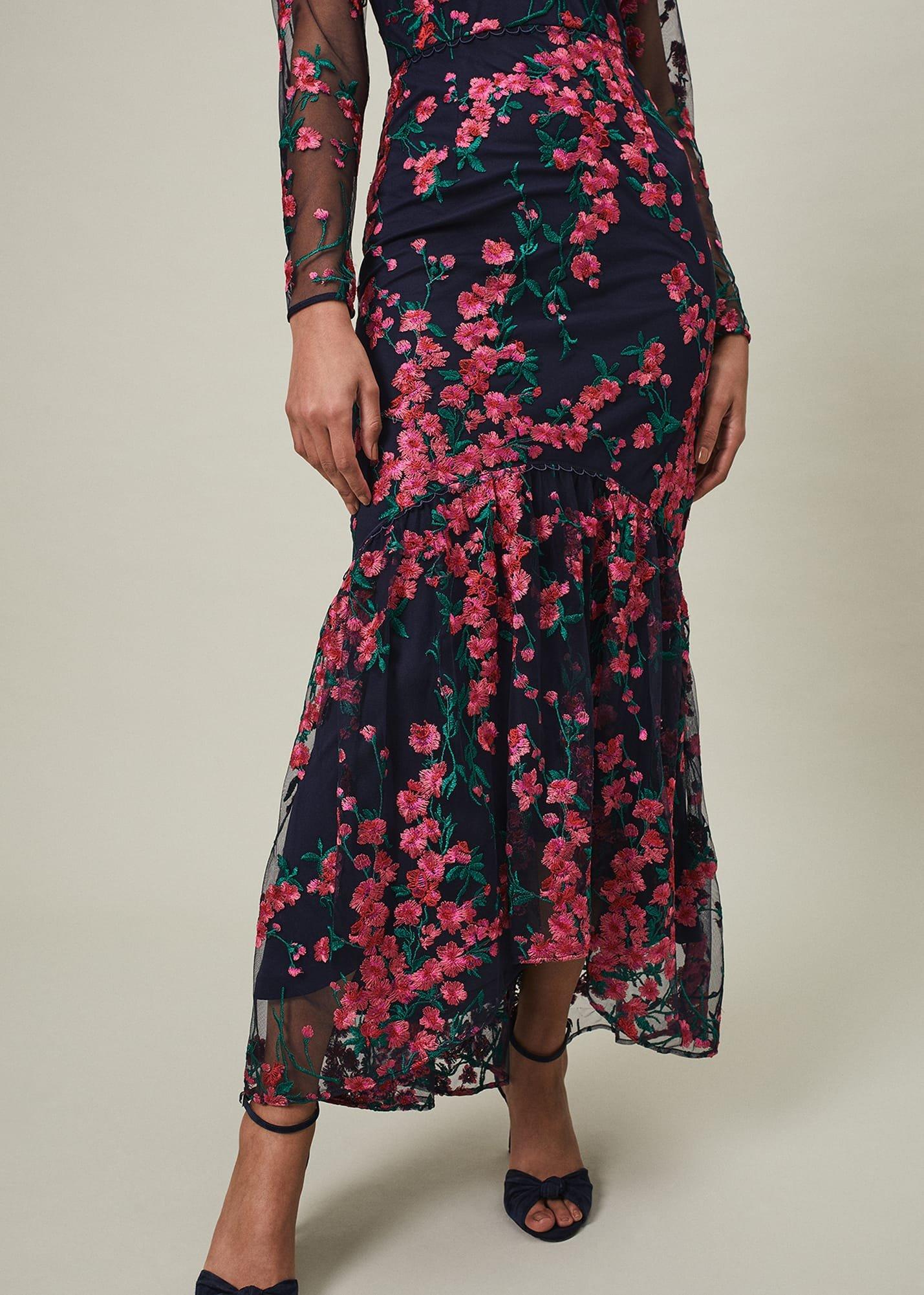 Trisha Embroidered Maxi Dress