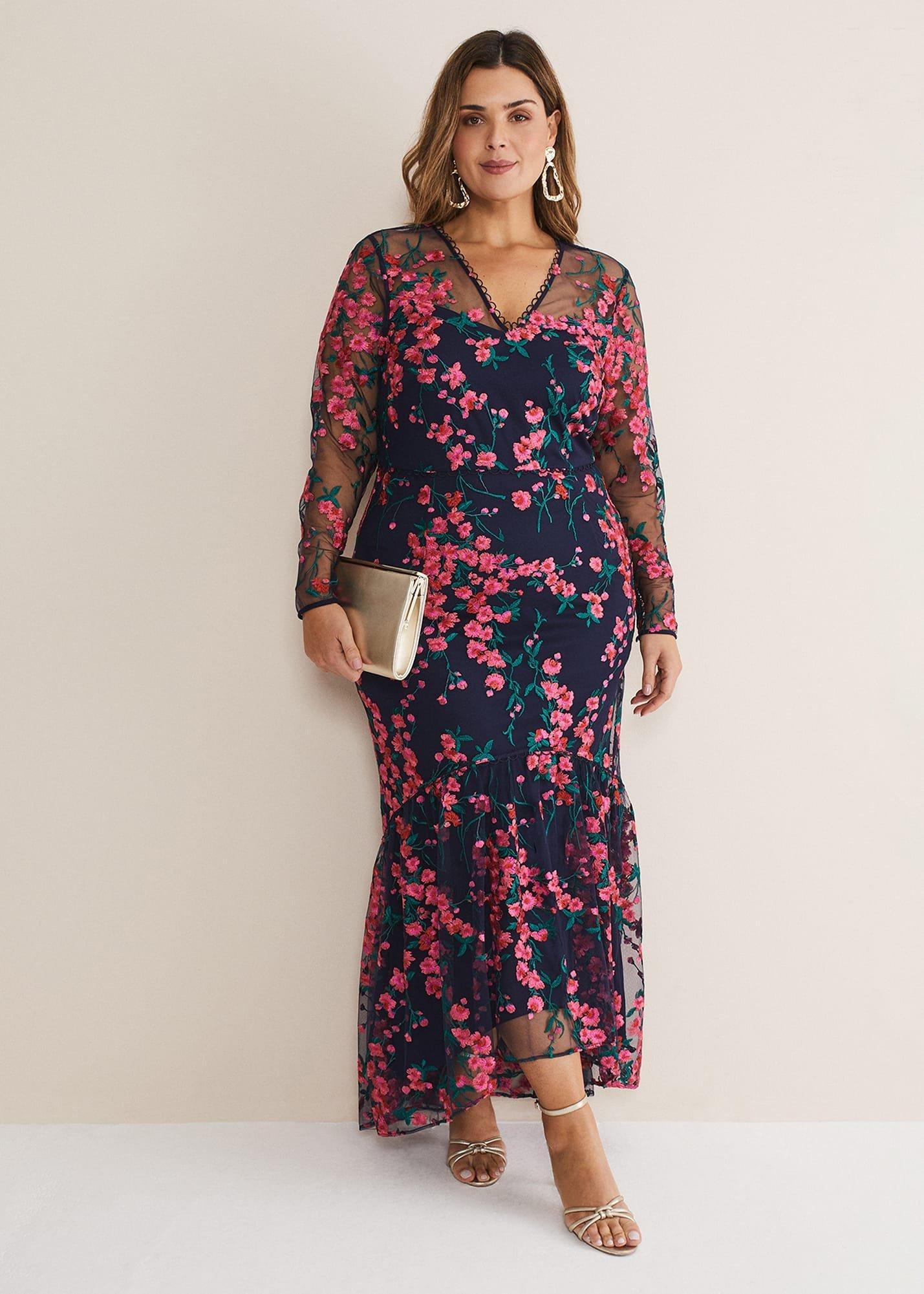 Trisha Embroidered Maxi Dress