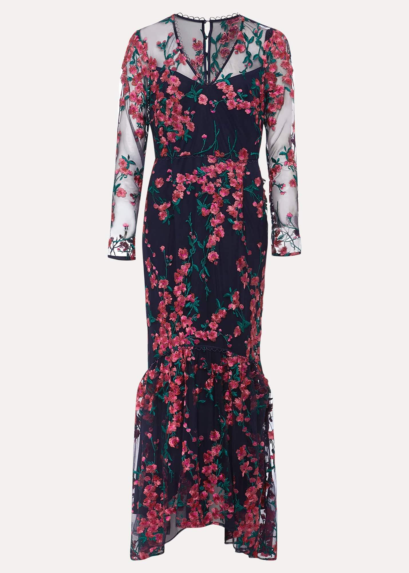 Trisha Embroidered Maxi Dress